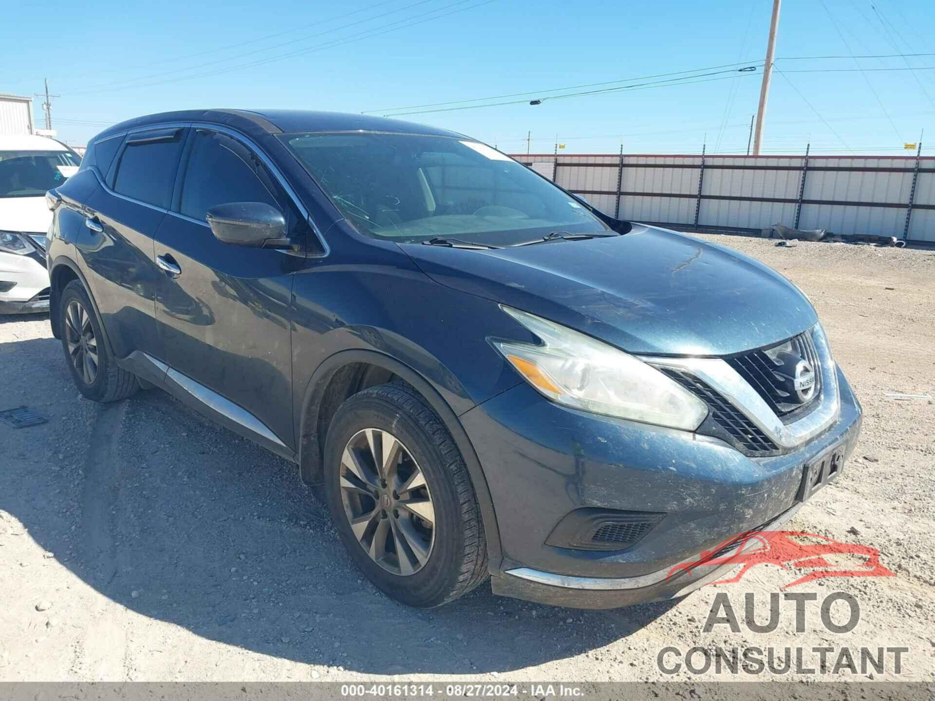NISSAN MURANO 2017 - 5N1AZ2MG1HN146804