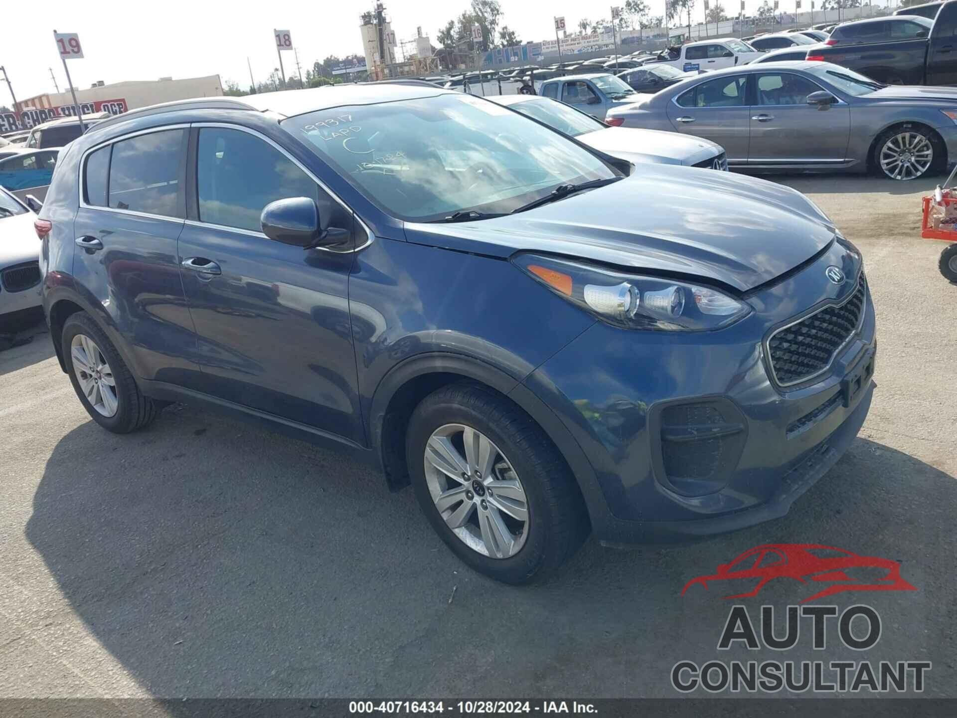 KIA SPORTAGE 2017 - KNDPM3AC1H7283718