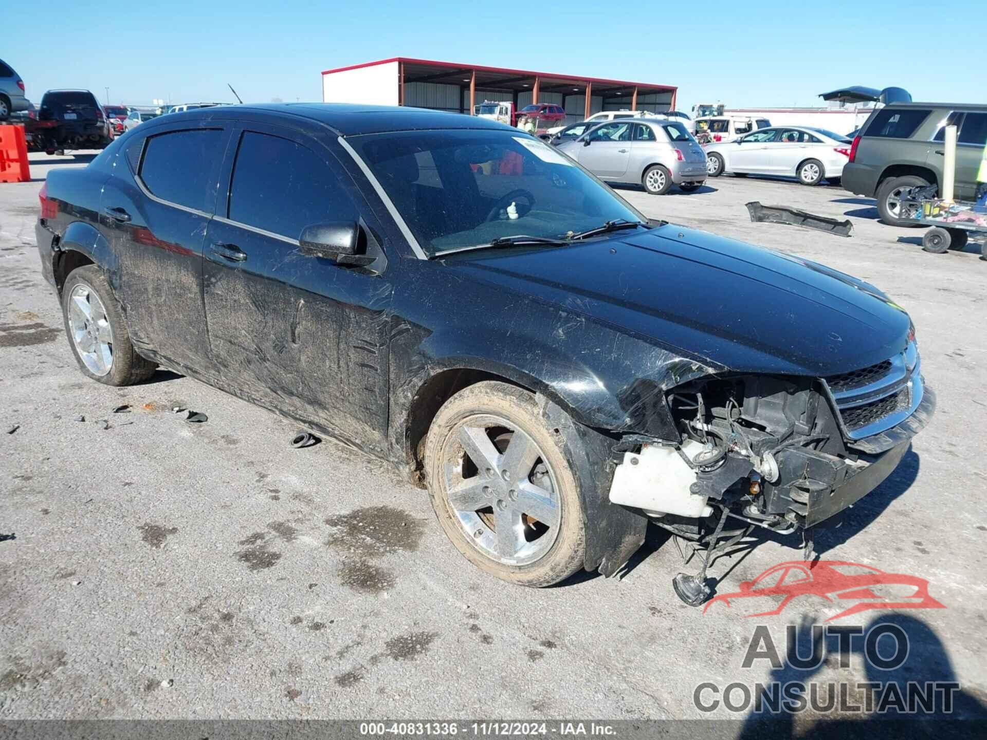 DODGE AVENGER 2011 - 1B3BD2FG0BN544888
