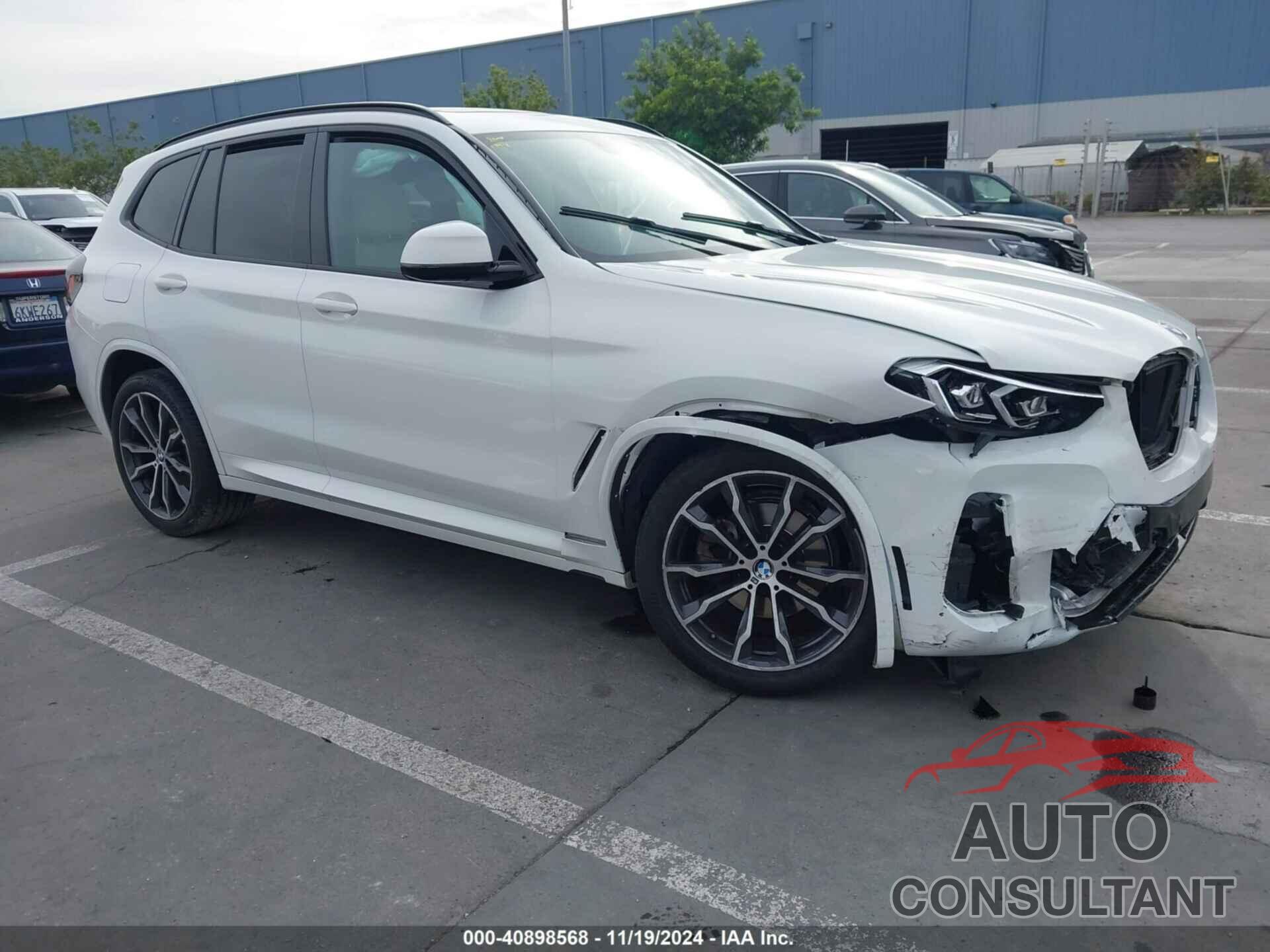 BMW X3 2022 - 5UX53DP00N9K29600