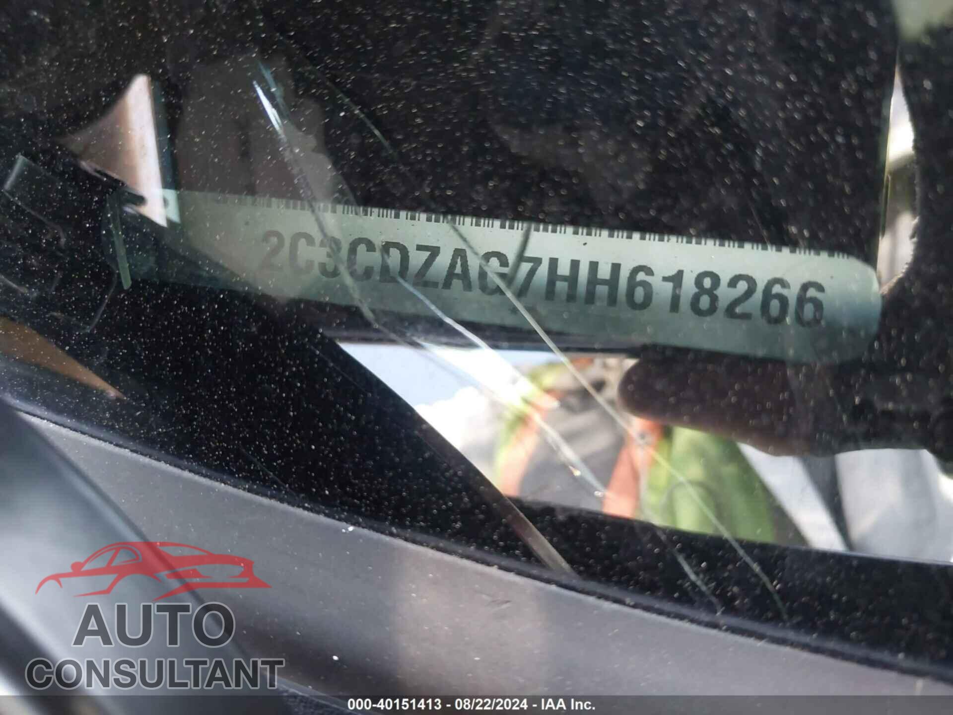 DODGE CHALLENGER 2017 - 2C3CDZAG7HH618266