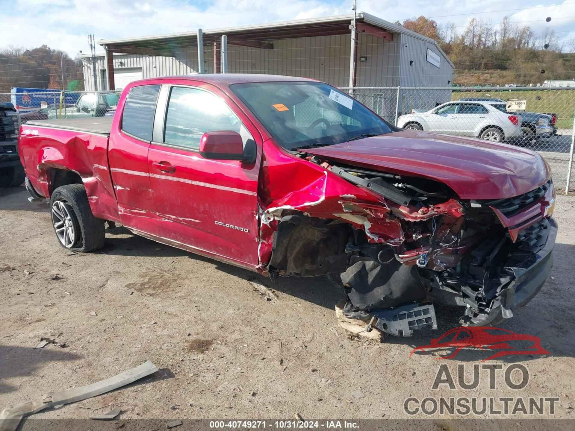 CHEVROLET COLORADO 2021 - 1GCHTBEN0M1190005