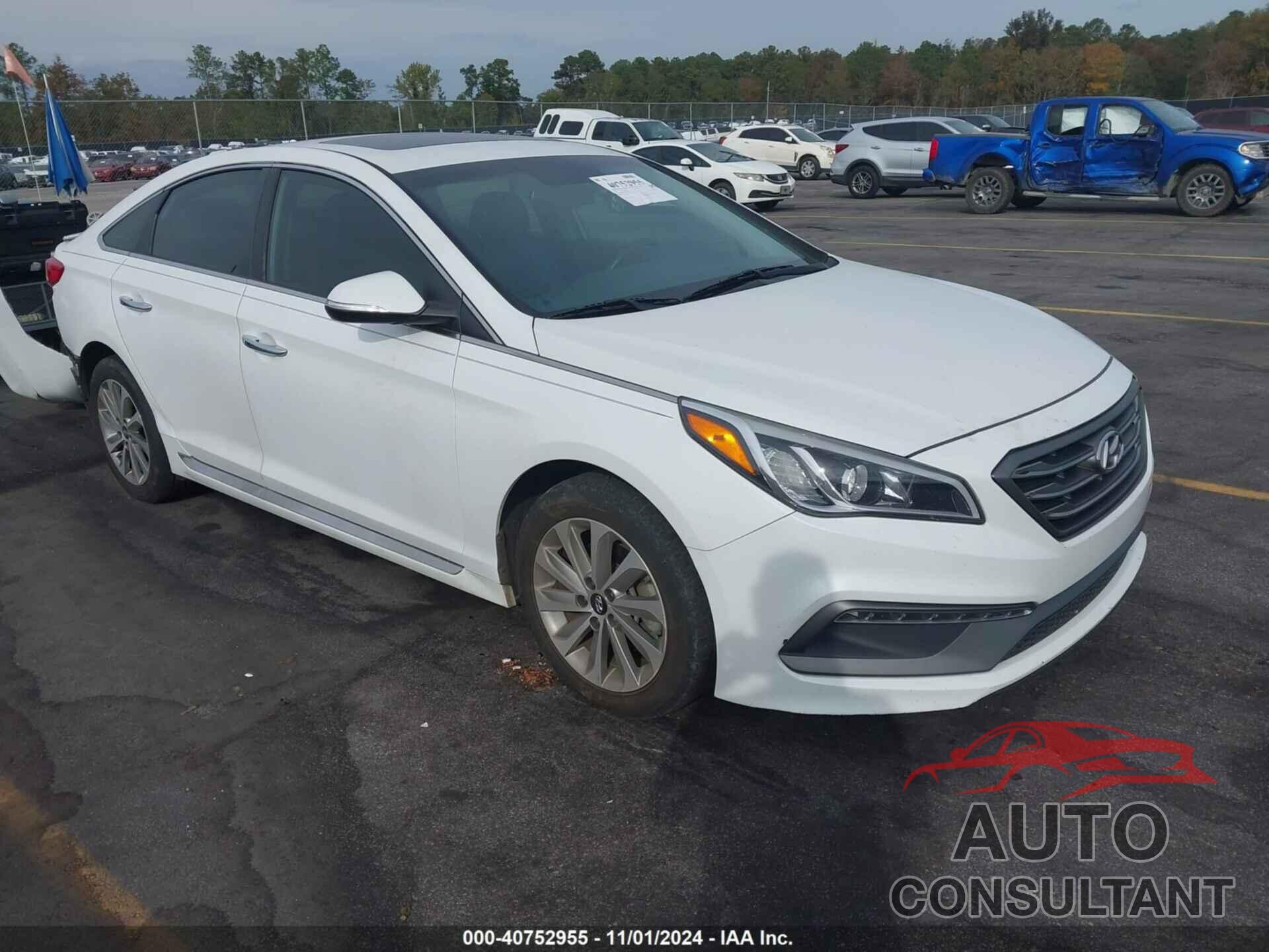 HYUNDAI SONATA 2017 - 5NPE34AF7HH490264