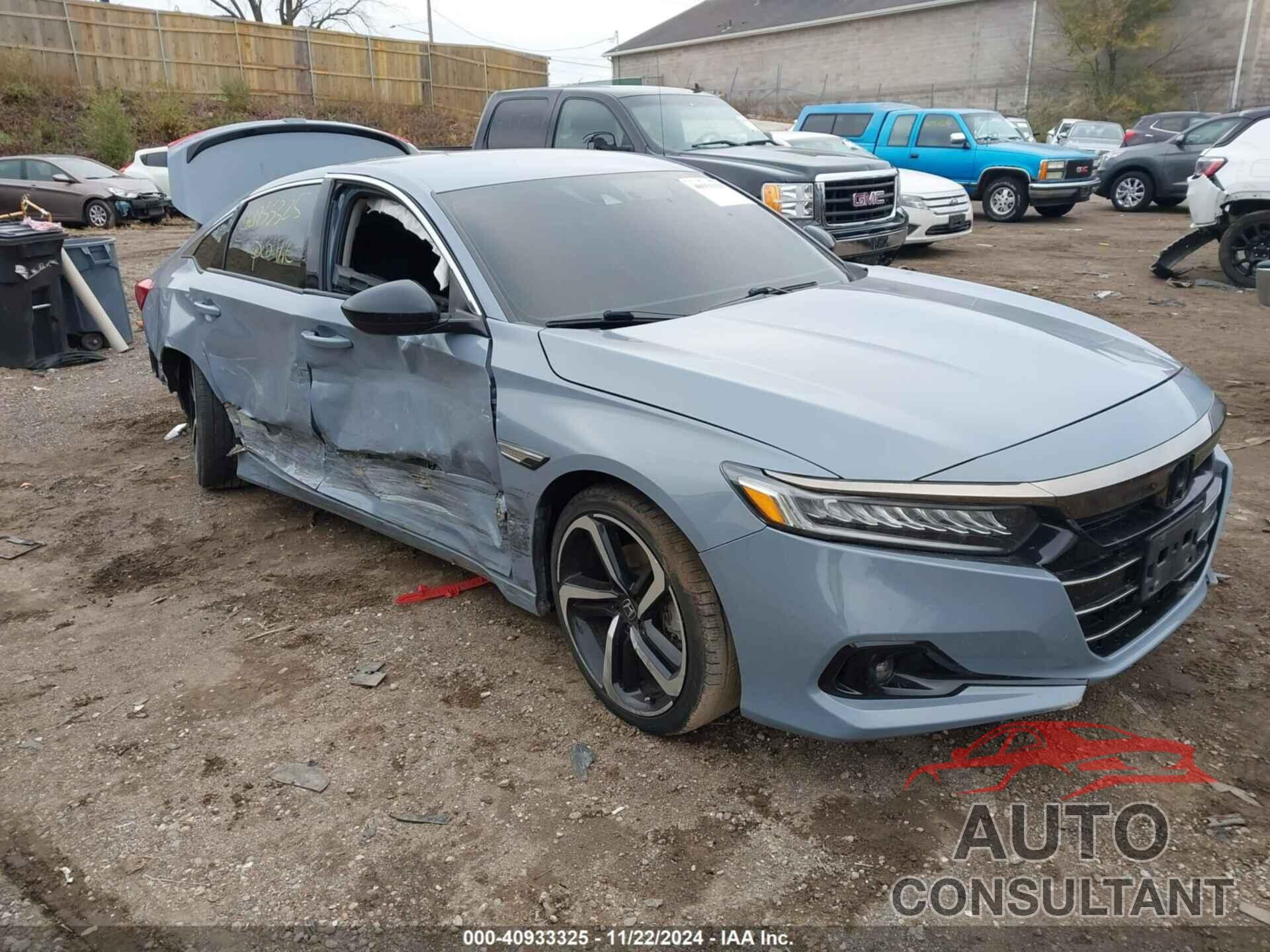 HONDA ACCORD 2021 - 1HGCV1F49MA012695