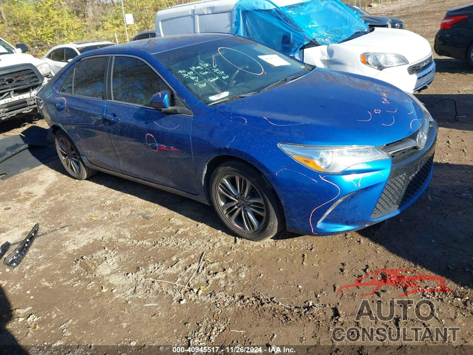 TOYOTA CAMRY 2017 - 4T1BF1FK7HU620768