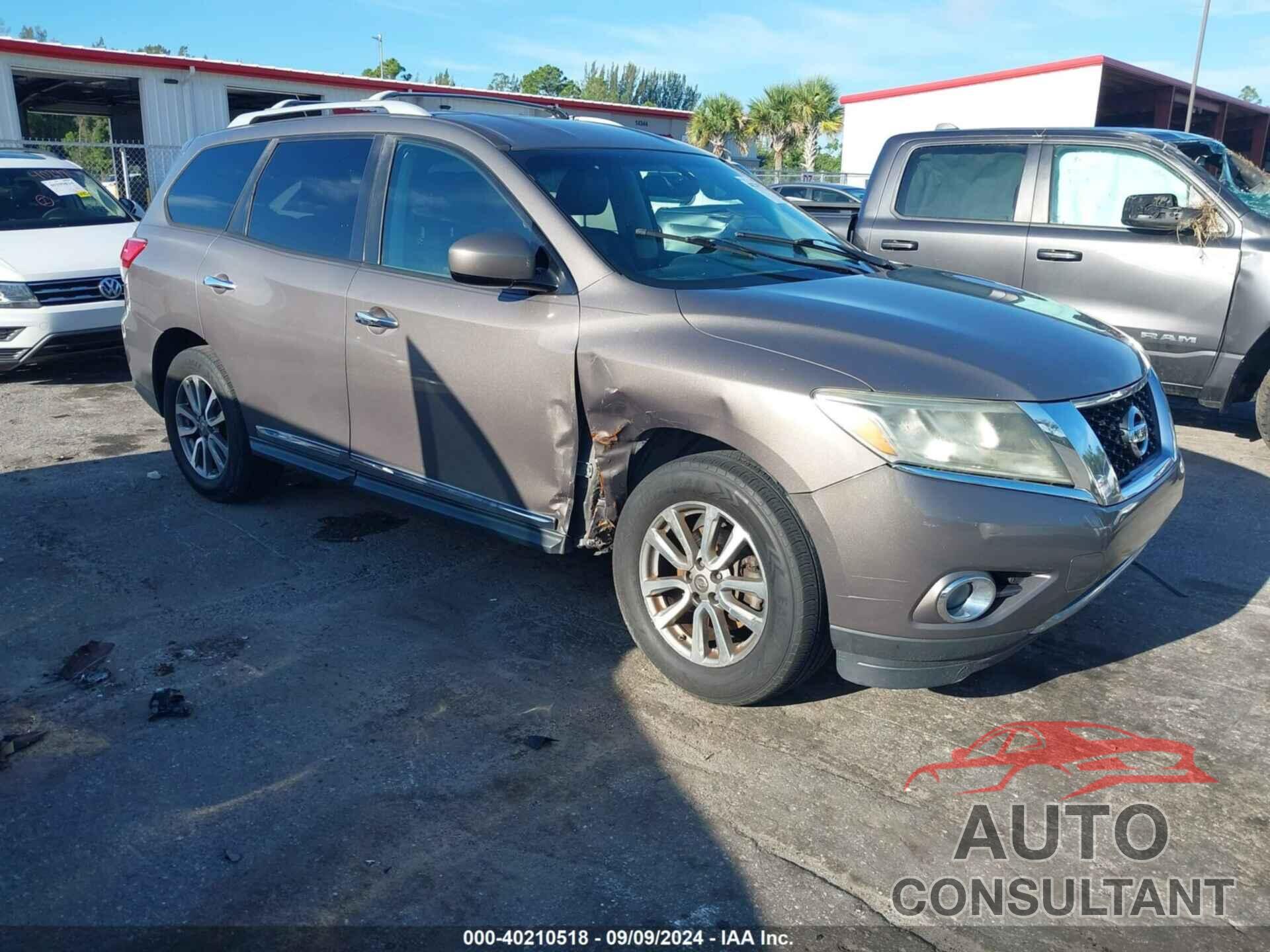 NISSAN PATHFINDER 2013 - 5N1AR2MN8DC615102