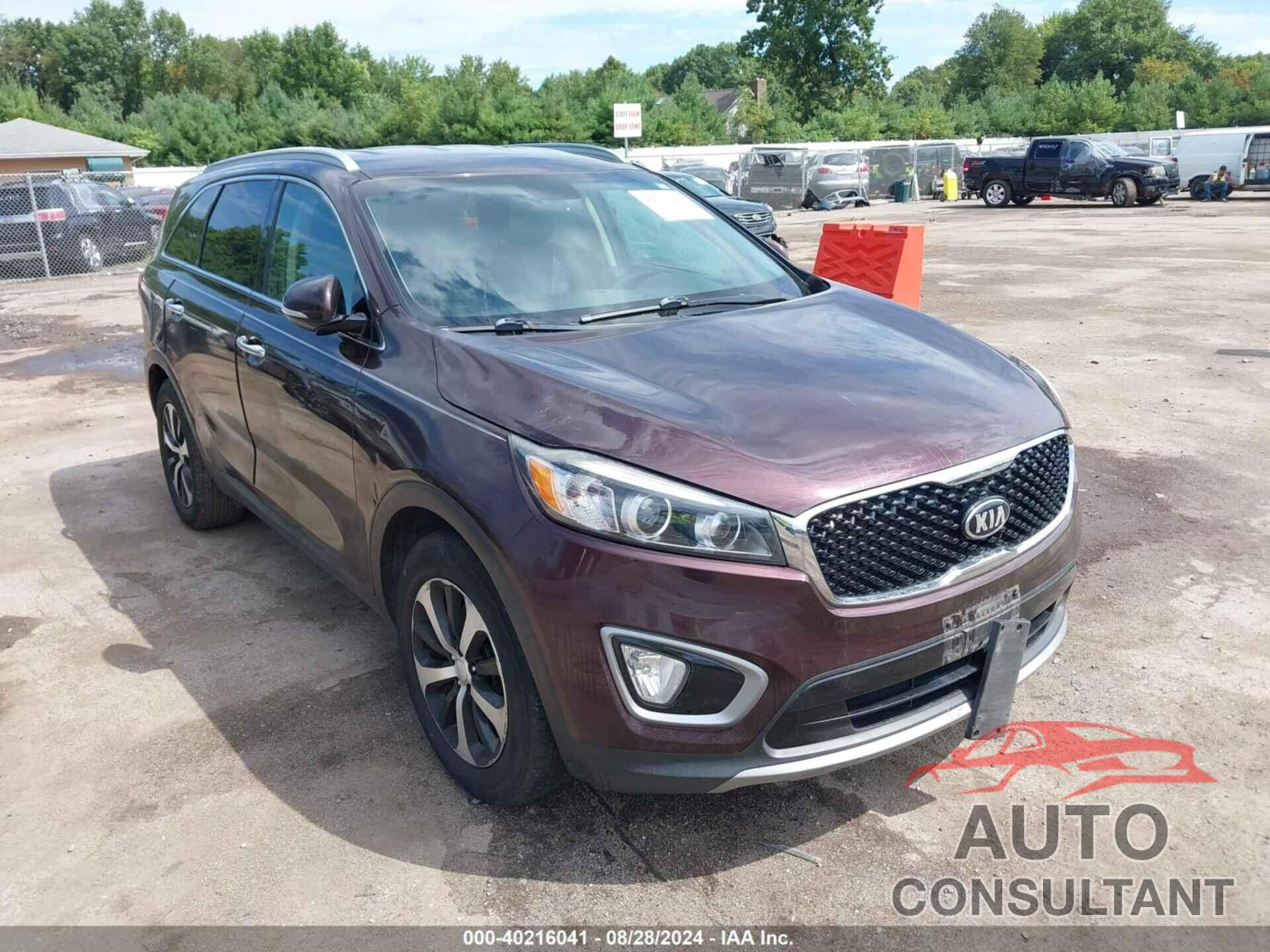 KIA SORENTO 2016 - 5XYPH4A13GG039921