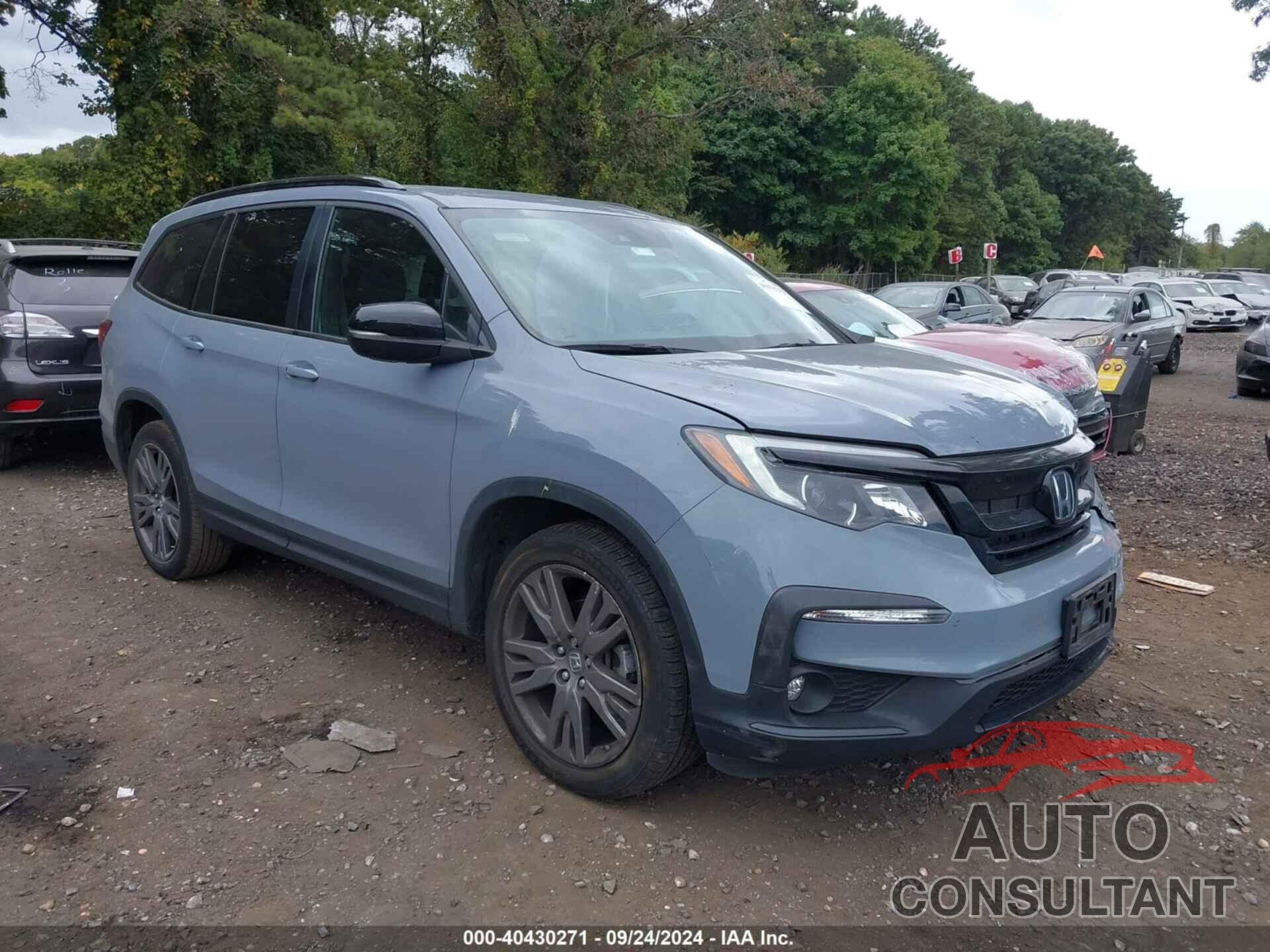 HONDA PILOT 2022 - 5FNYF6H30NB046231