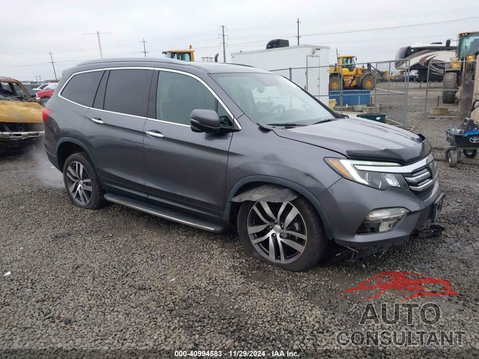 HONDA PILOT 2017 - 5FNYF6H95HB058562