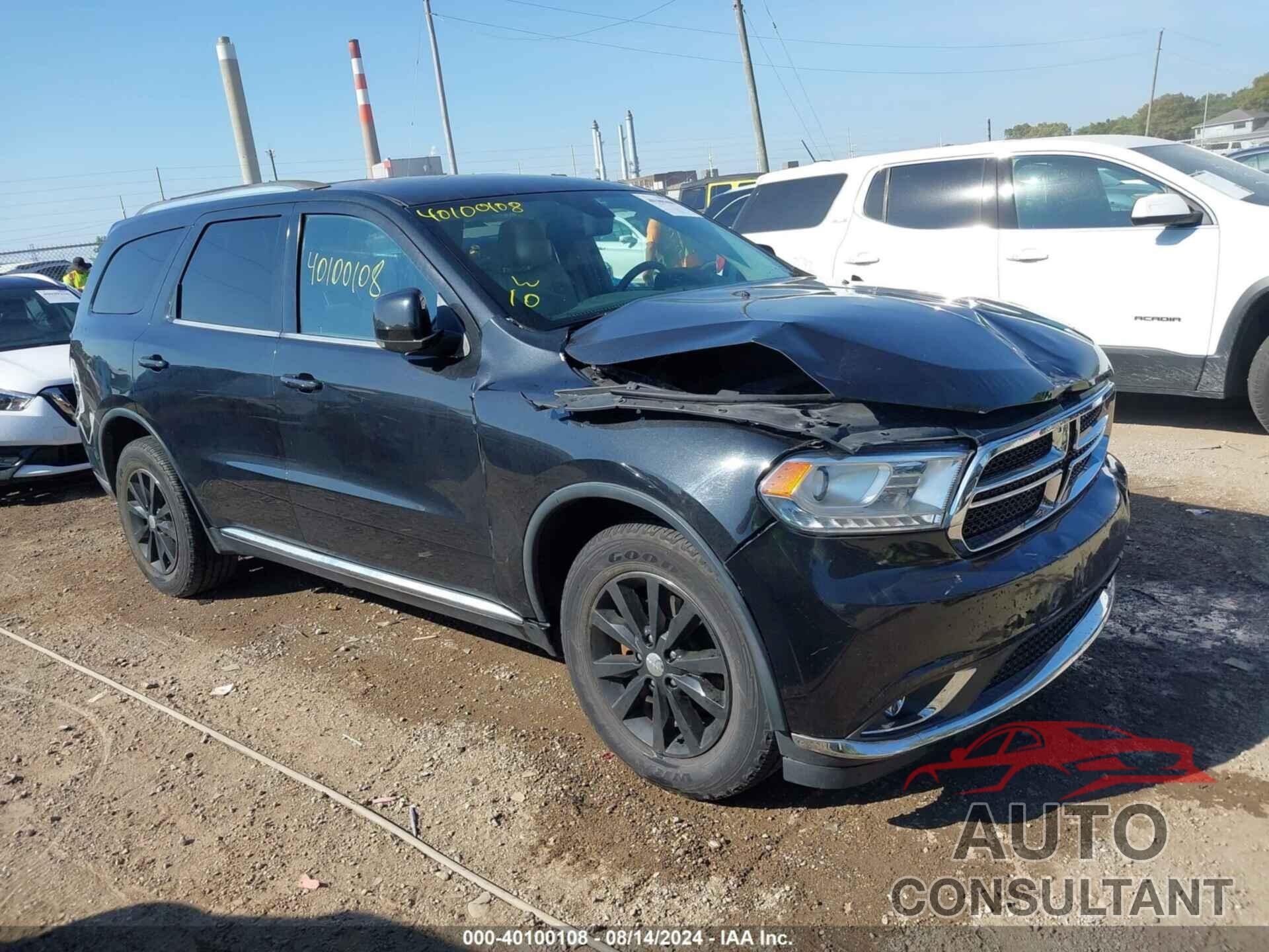 DODGE DURANGO 2016 - 1C4RDJDG2GC374725