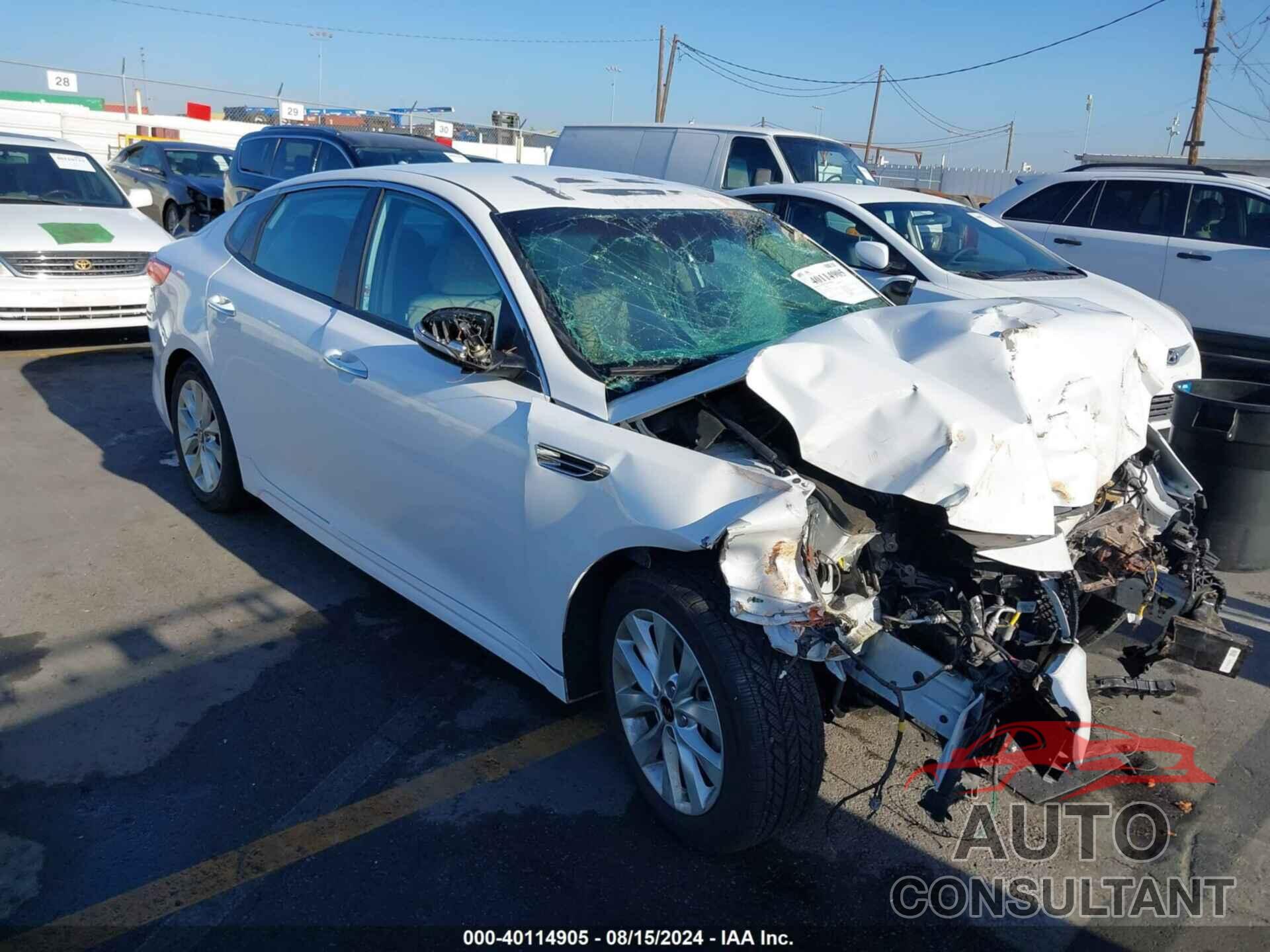 KIA OPTIMA 2018 - 5XXGT4L36JG253374