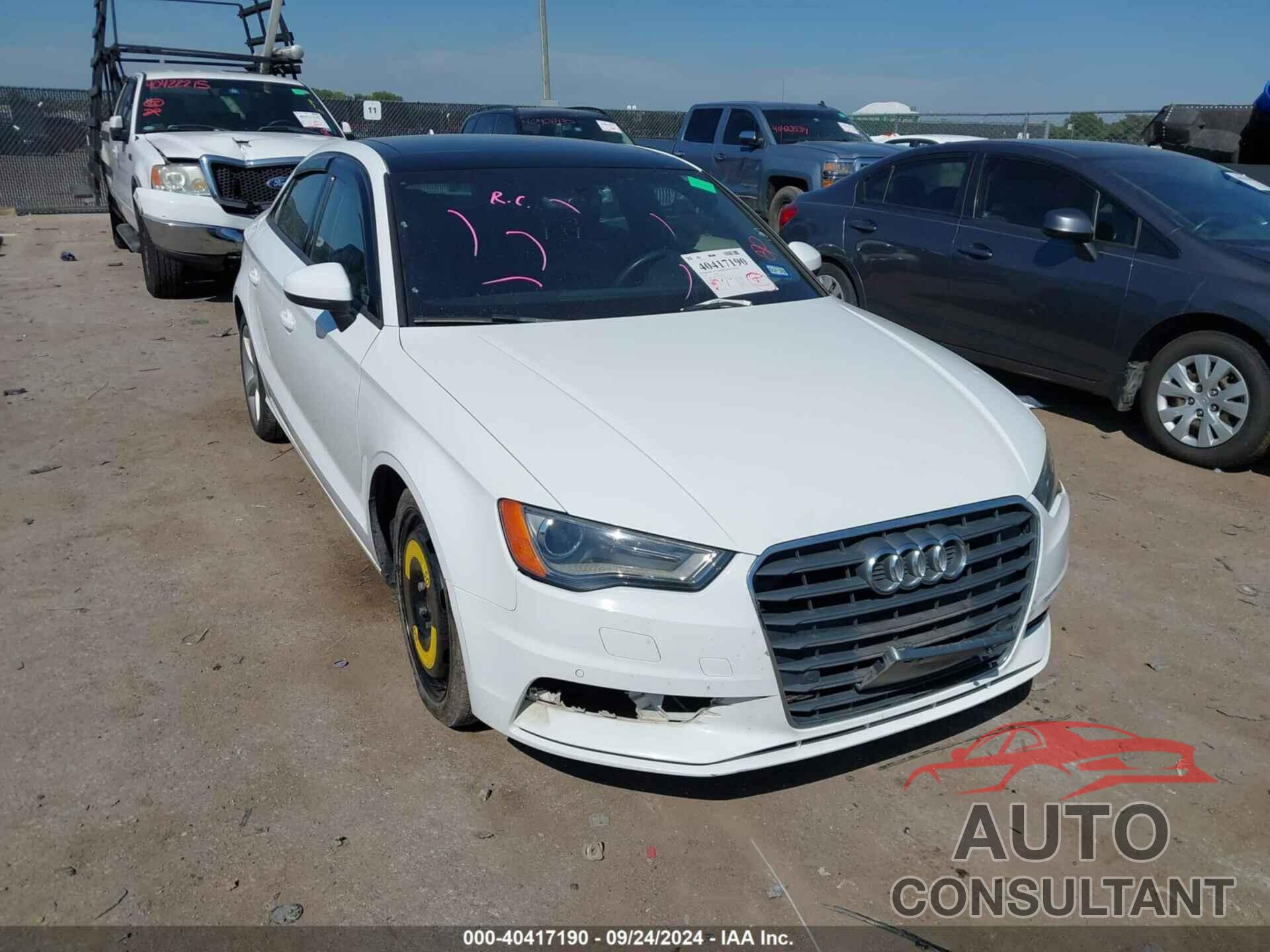 AUDI A3 2016 - WAUA7GFF4G1065018