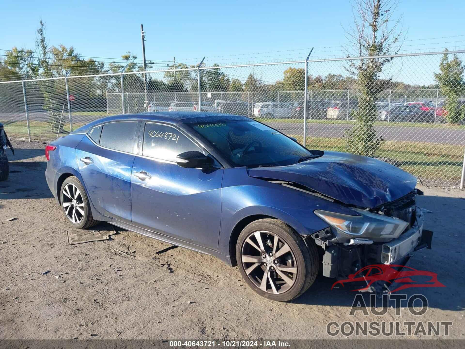 NISSAN MAXIMA 2016 - 1N4AA6AP2GC382319