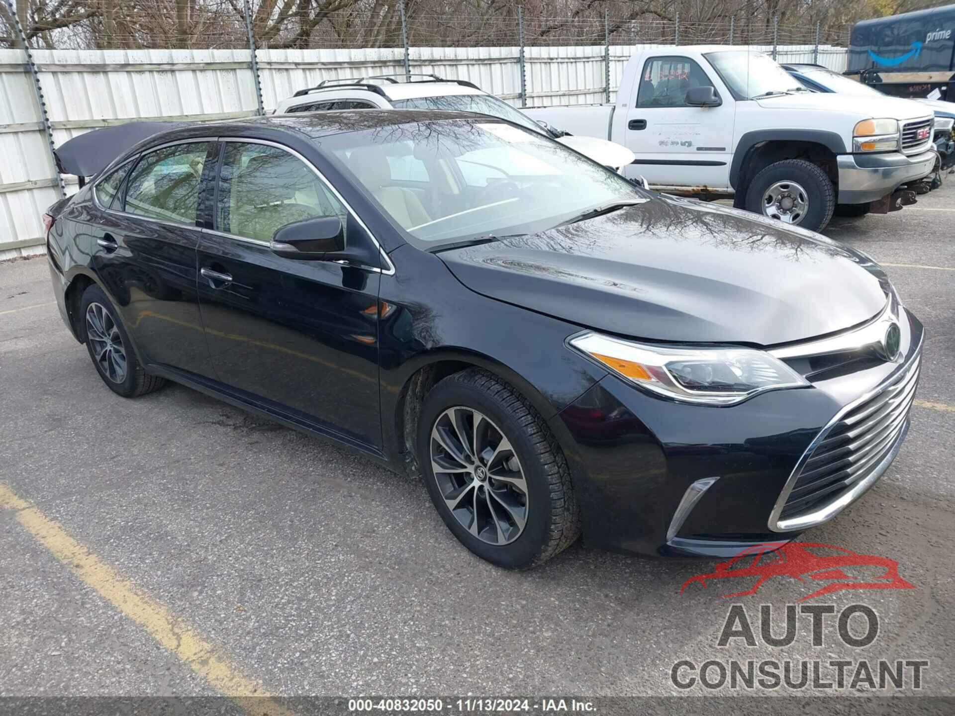 TOYOTA AVALON 2018 - 4T1BK1EBXJU272662