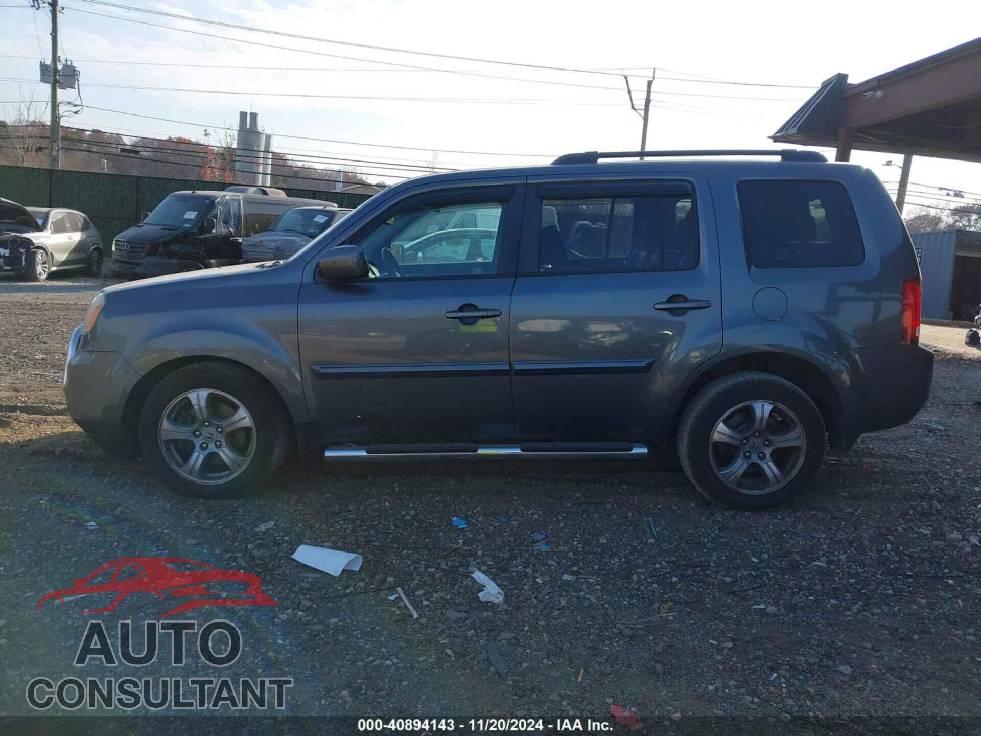 HONDA PILOT 2012 - 5FNYF4H79CB066305