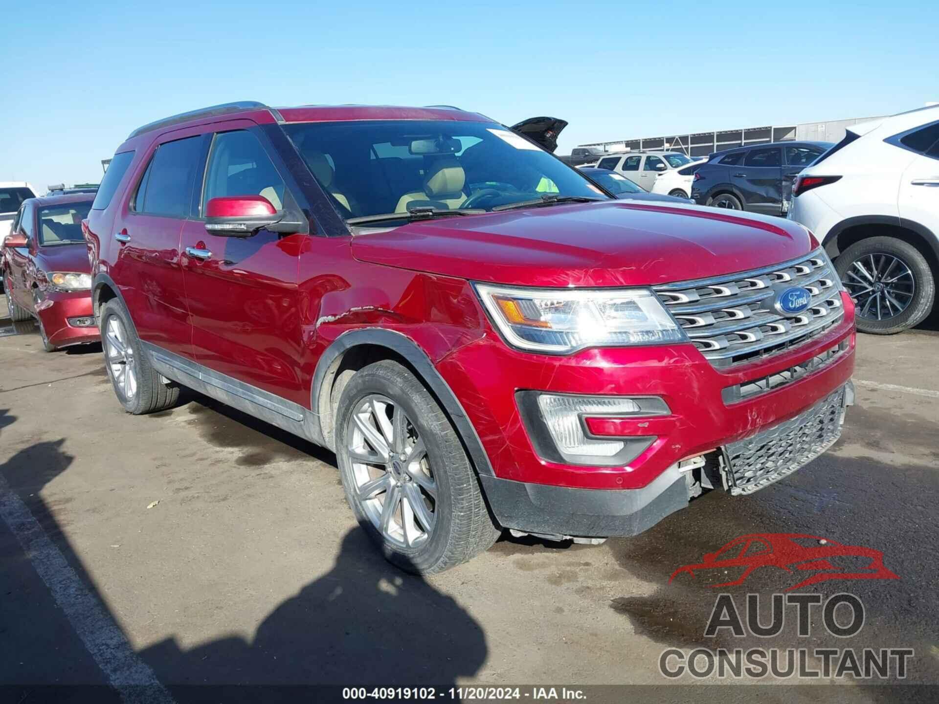 FORD EXPLORER 2017 - 1FM5K7F81HGD90336