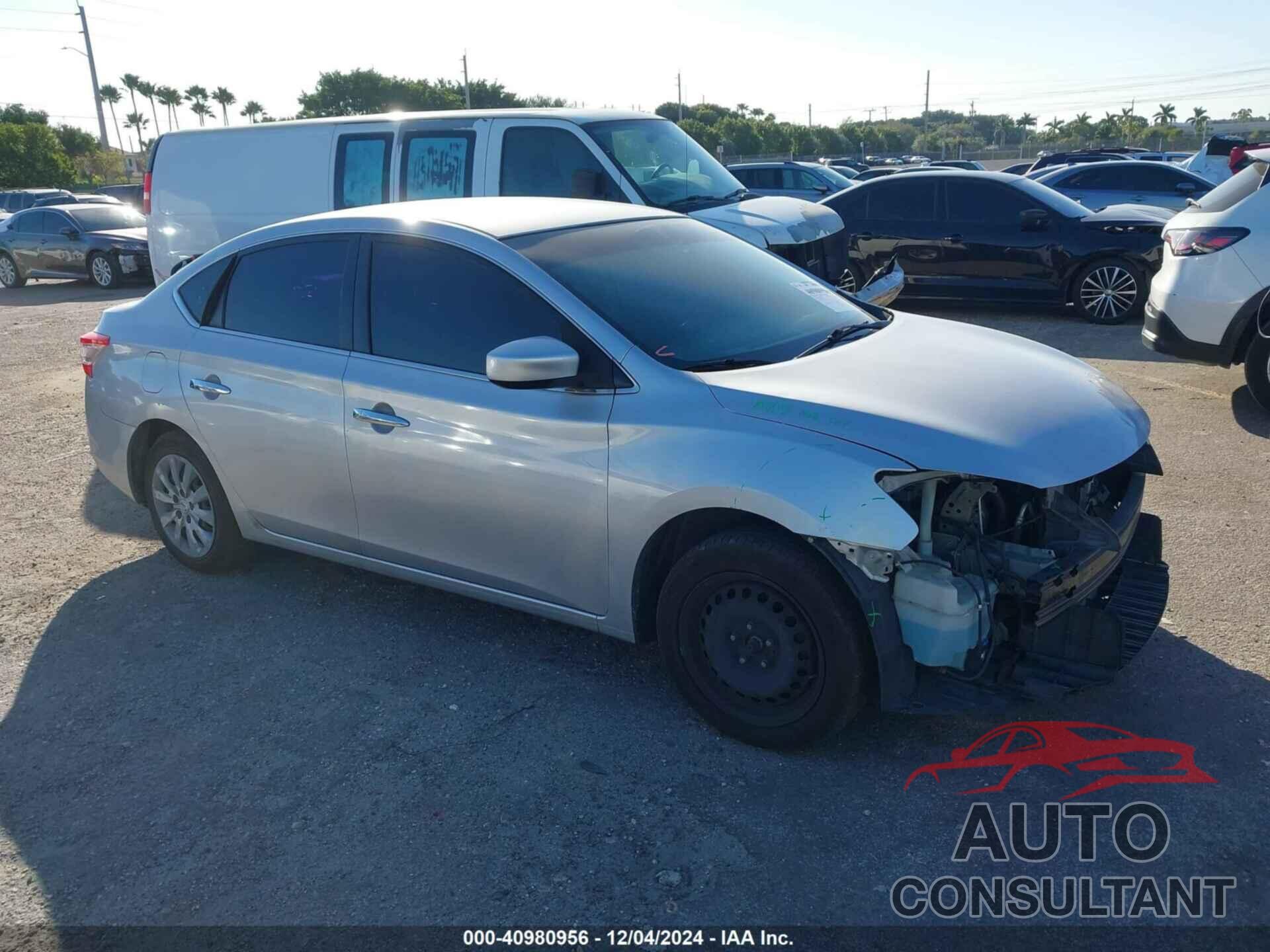 NISSAN SENTRA 2015 - 3N1AB7AP7FY266877