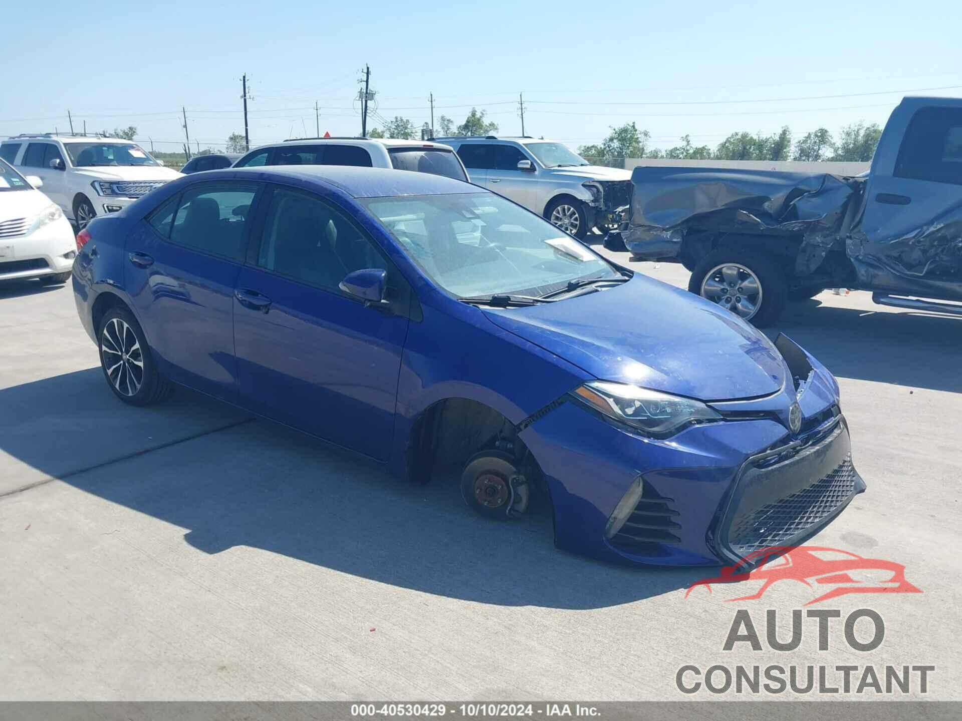 TOYOTA COROLLA 2017 - 2T1BURHEXHC957447
