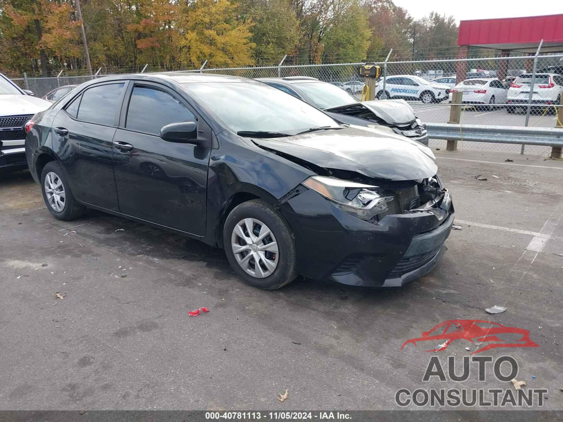 TOYOTA COROLLA 2016 - 5YFBURHE8GP457169