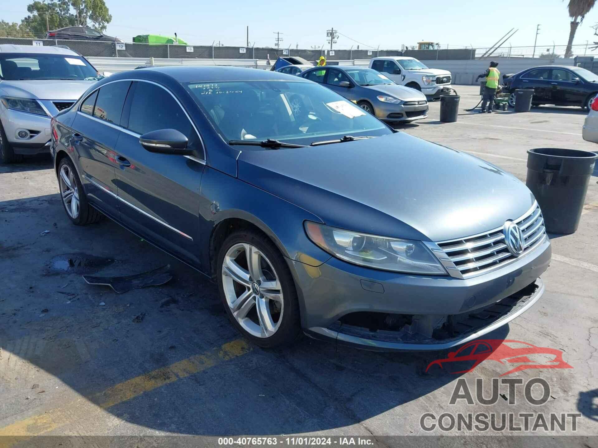 VOLKSWAGEN CC 2013 - WVWBP7AN9DE501999