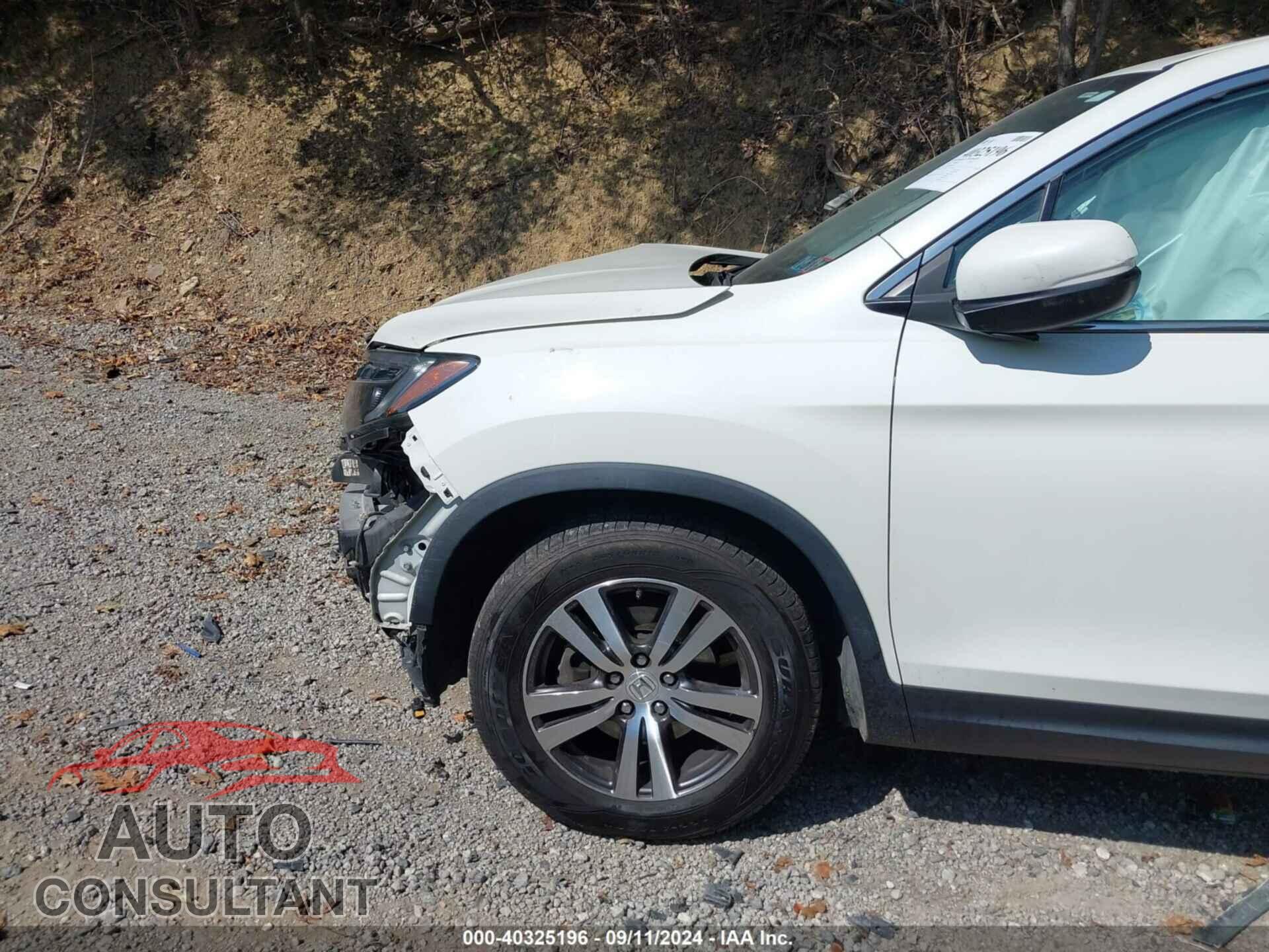 HONDA PILOT 2017 - 5FNYF6H32HB044792