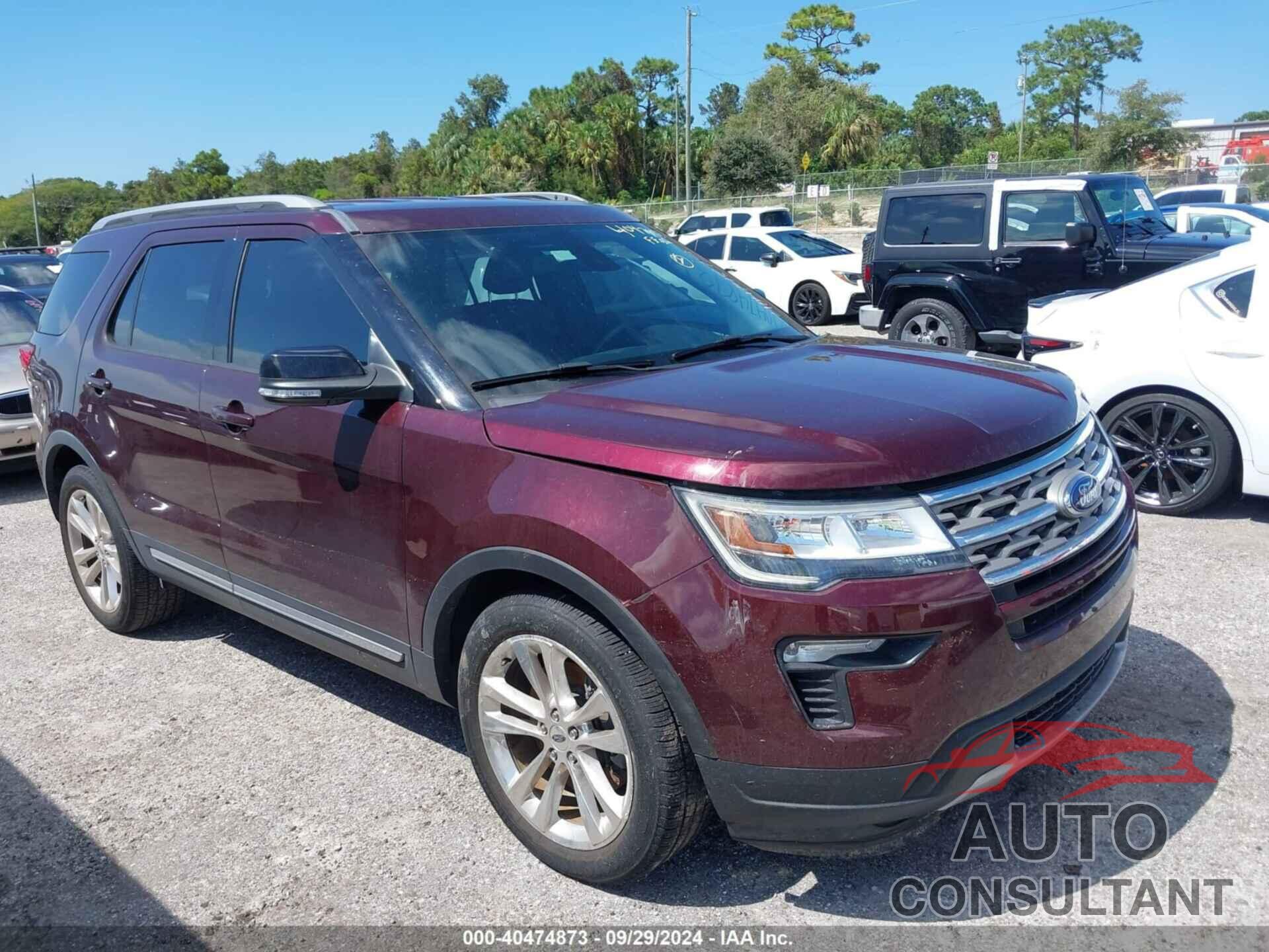 FORD EXPLORER 2018 - 1FM5K7D8XJGA95843