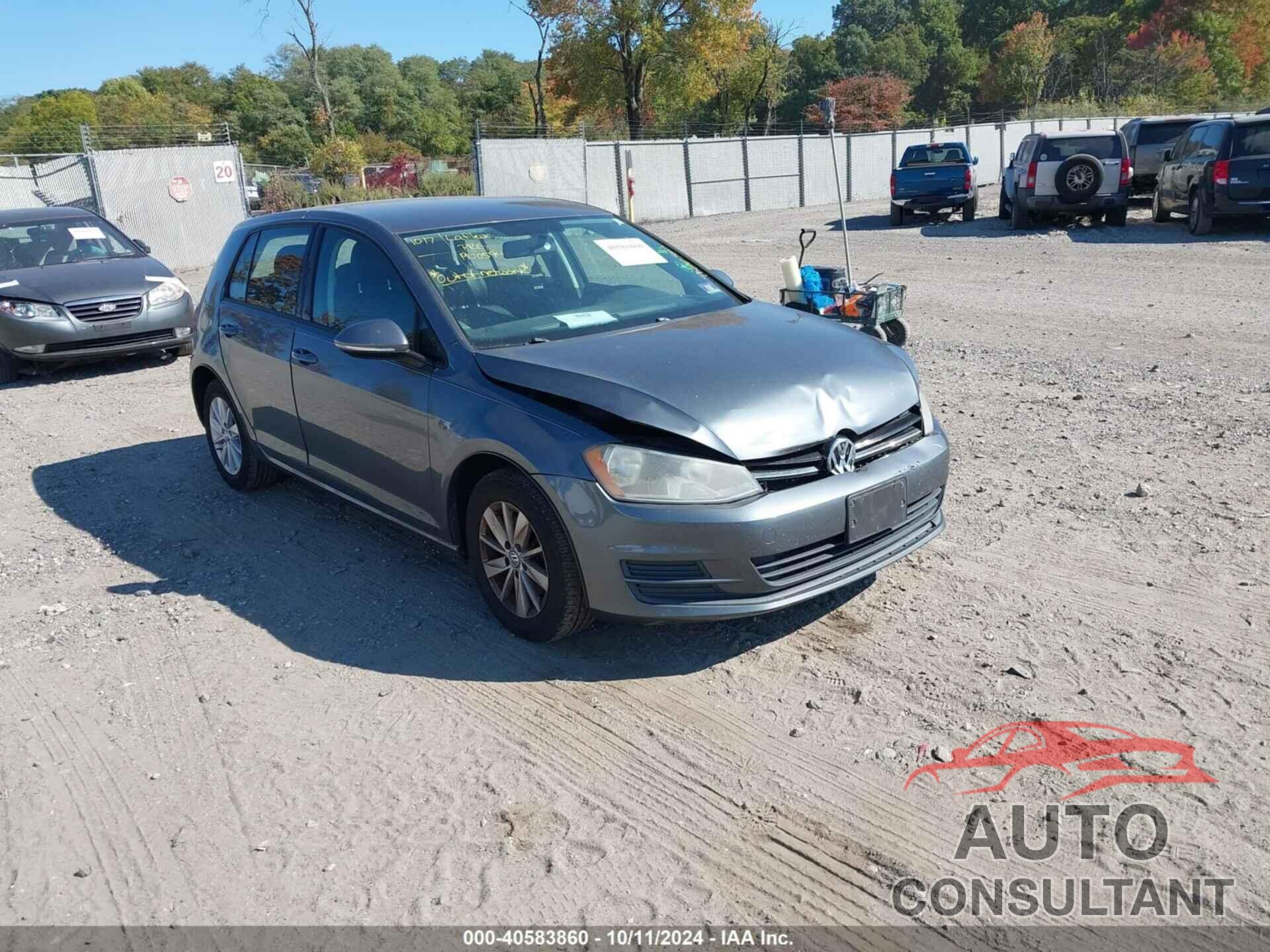 VOLKSWAGEN GOLF 2015 - 3VW217AU2FM008331