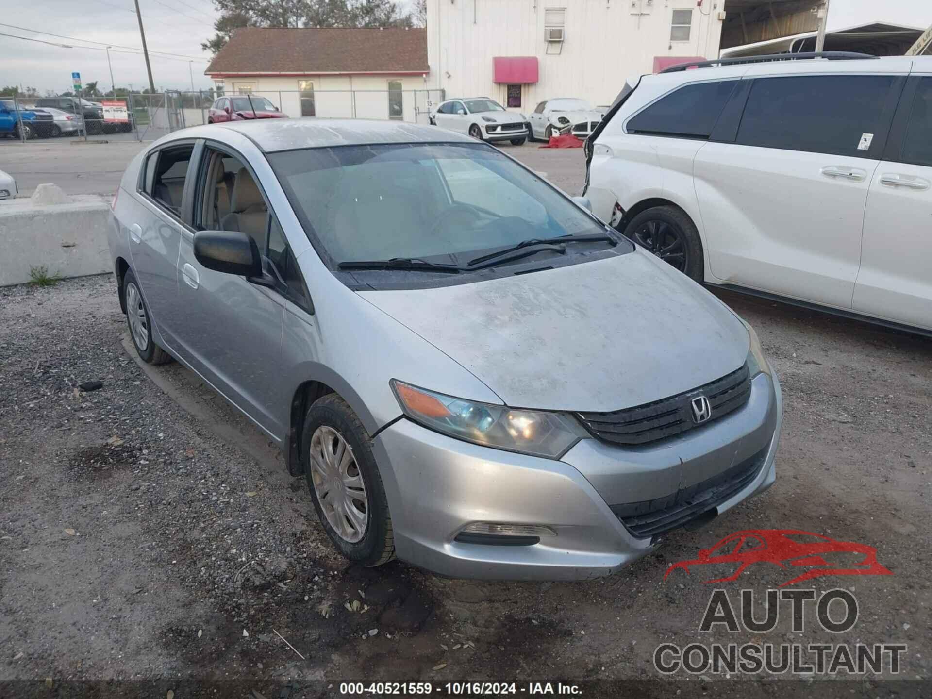 HONDA INSIGHT 2010 - JHMZE2H59AS014052