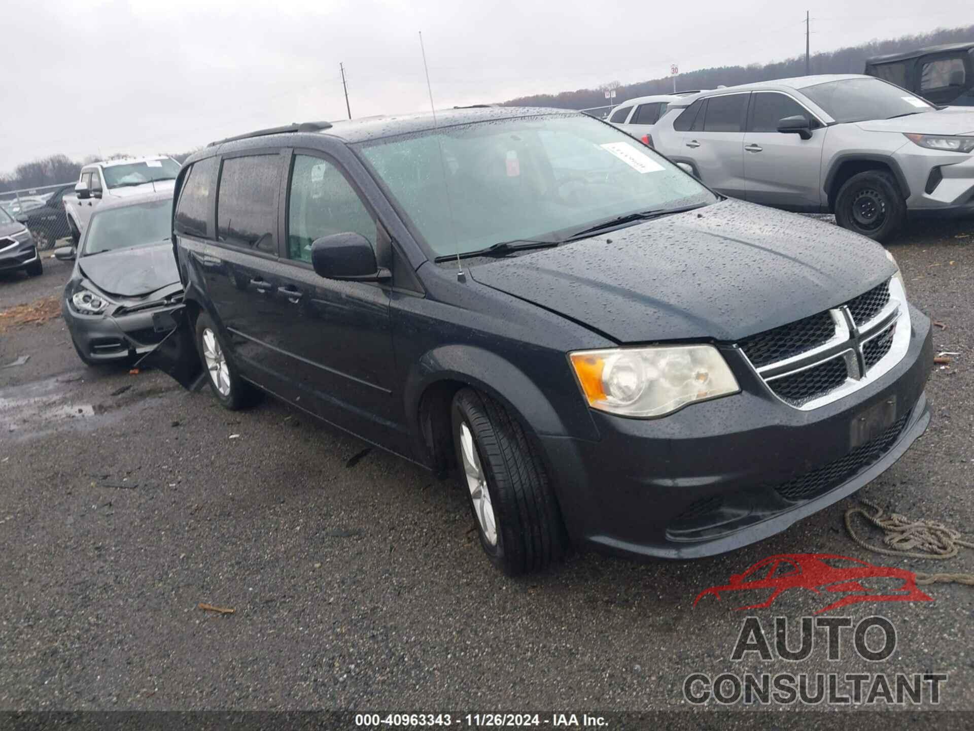 DODGE GRAND CARAVAN 2013 - 2C4RDGCG7DR804739