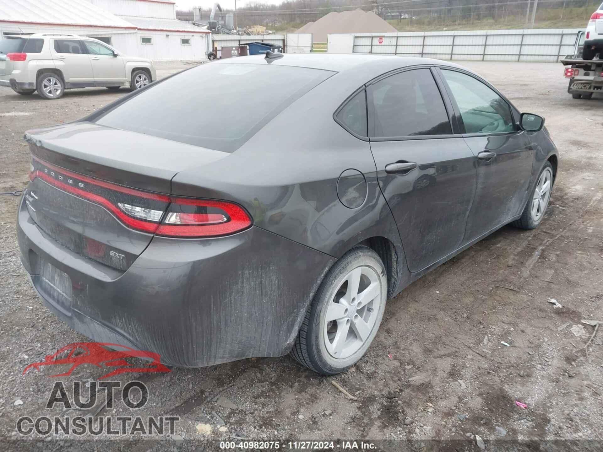 DODGE DART 2015 - 1C3CDFBB5FD159282