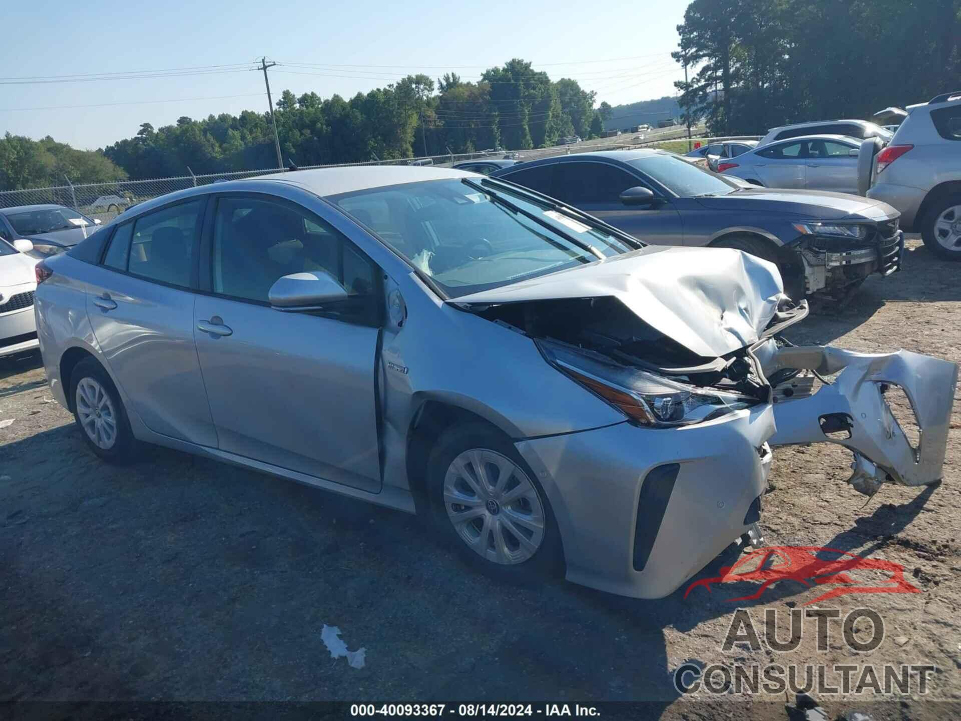 TOYOTA PRIUS 2022 - JTDKAMFU0N3180092