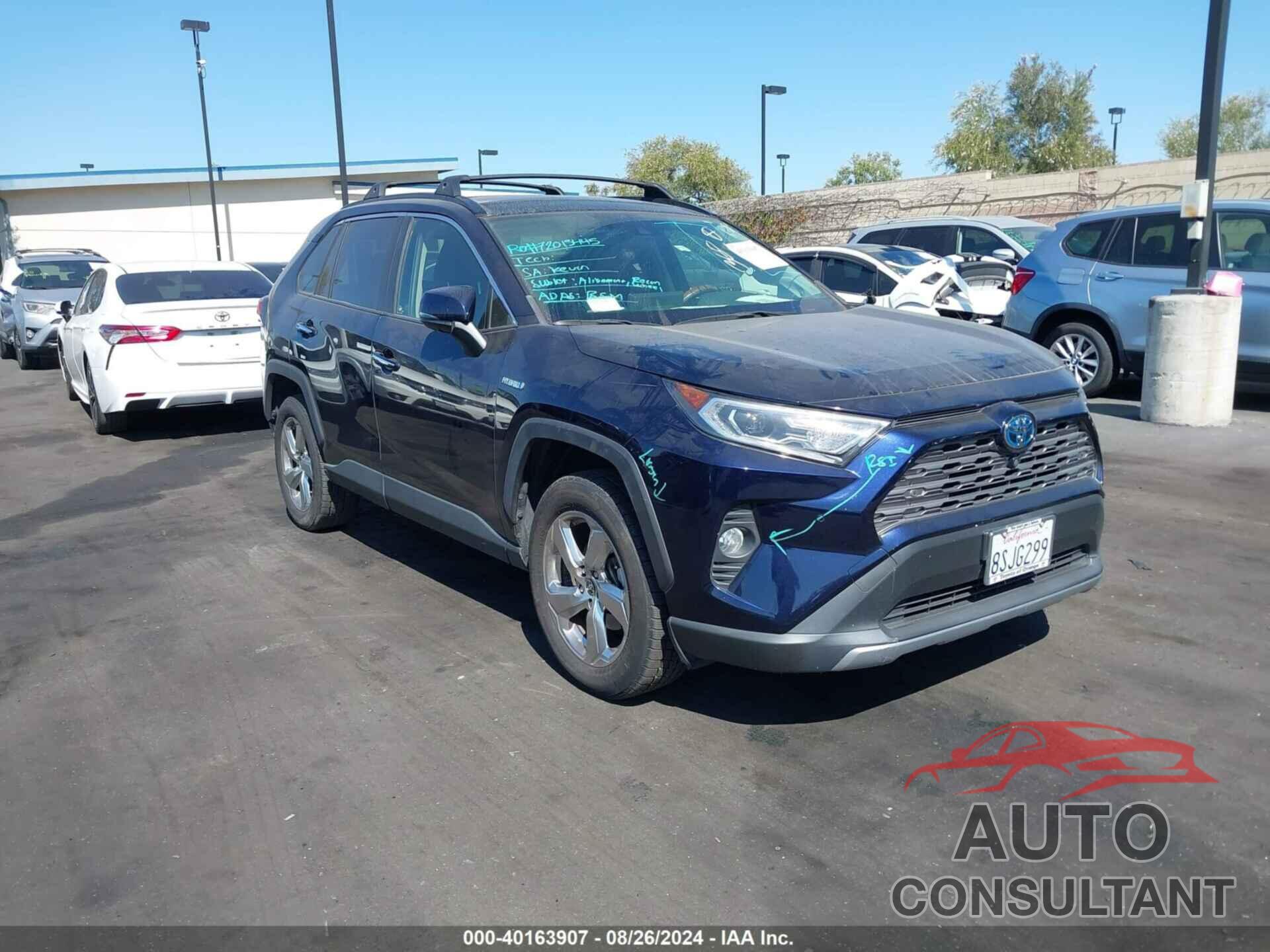 TOYOTA RAV4 HYBRID 2020 - JTMDWRFVXLD538368