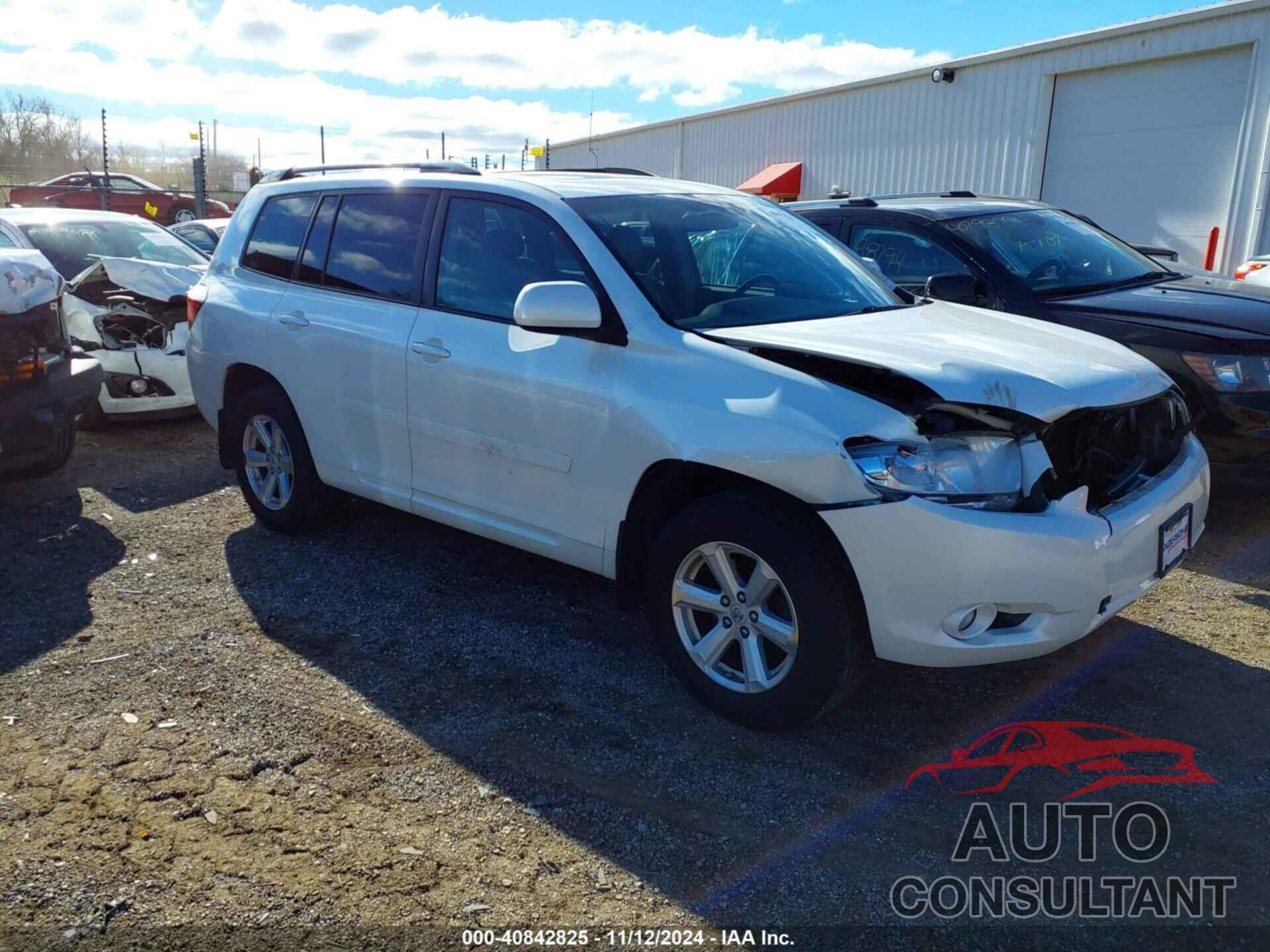 TOYOTA HIGHLANDER 2010 - 5TDJK3EH8AS036953
