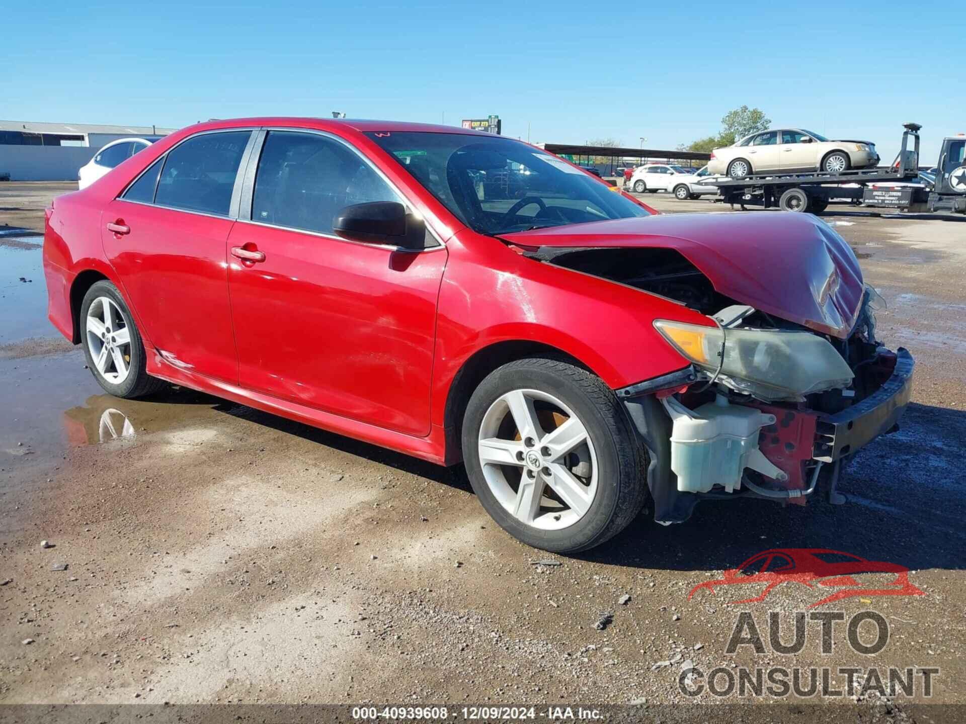 TOYOTA CAMRY 2012 - 4T1BF1FK7CU533963