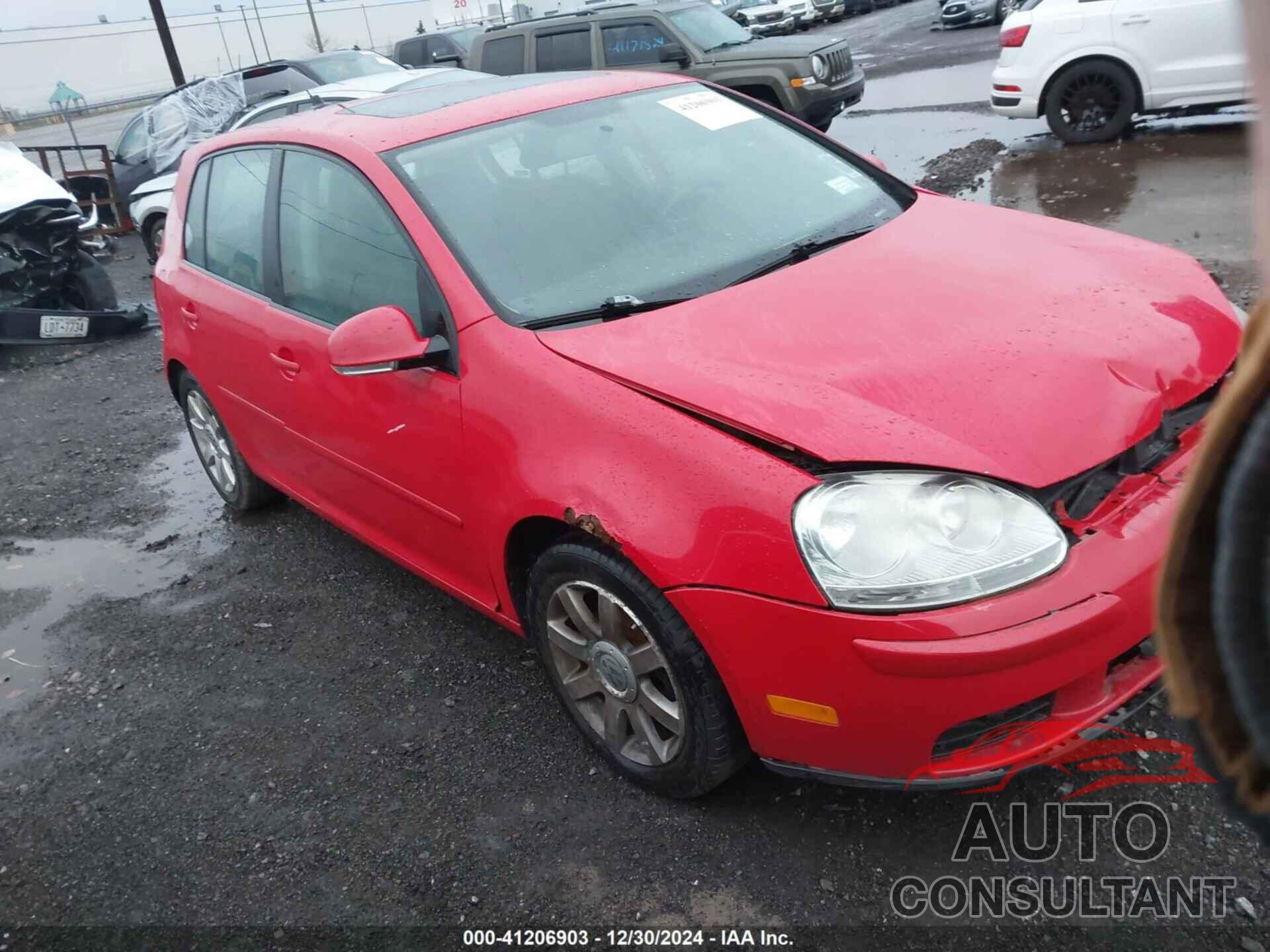 VOLKSWAGEN RABBIT 2009 - WVWDB71K99W107000