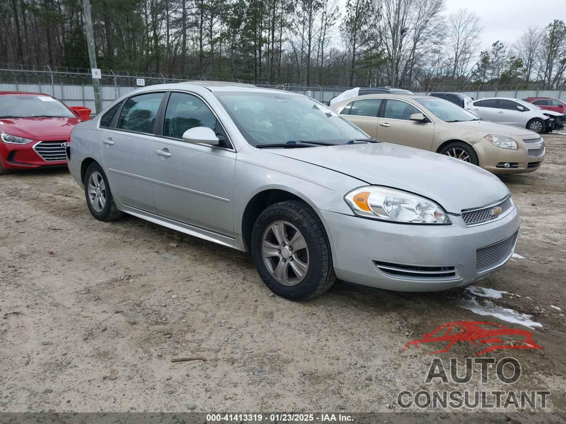 CHEVROLET IMPALA 2012 - 2G1WA5E31C1121001