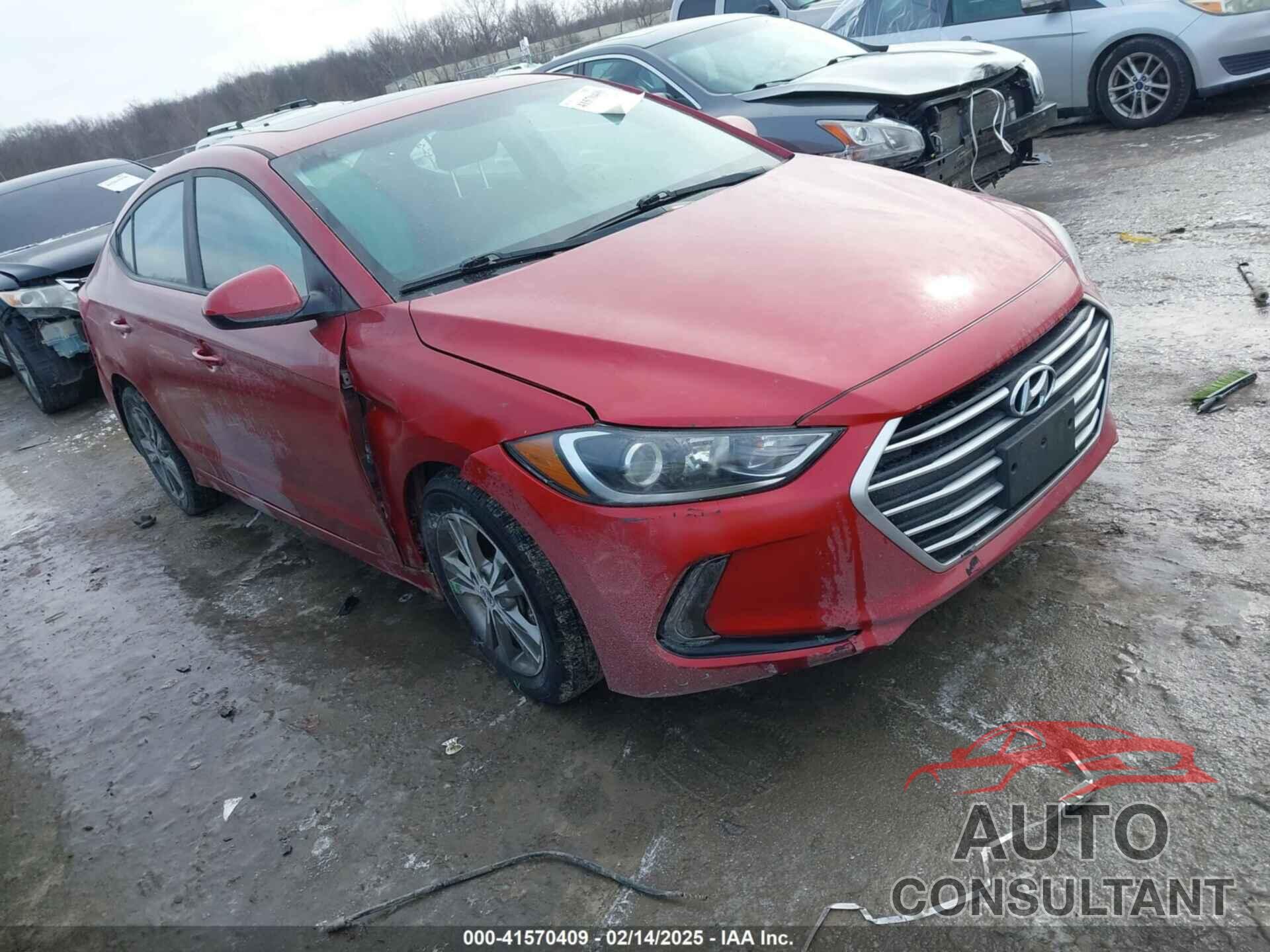 HYUNDAI ELANTRA 2017 - 5NPD84LF2HH159165