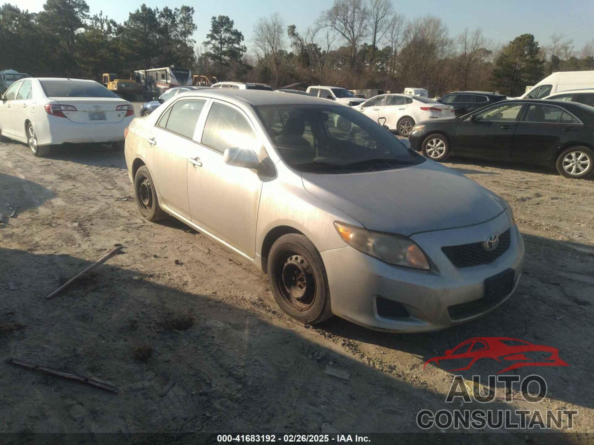TOYOTA COROLLA 2009 - JTDBL40E29J014394