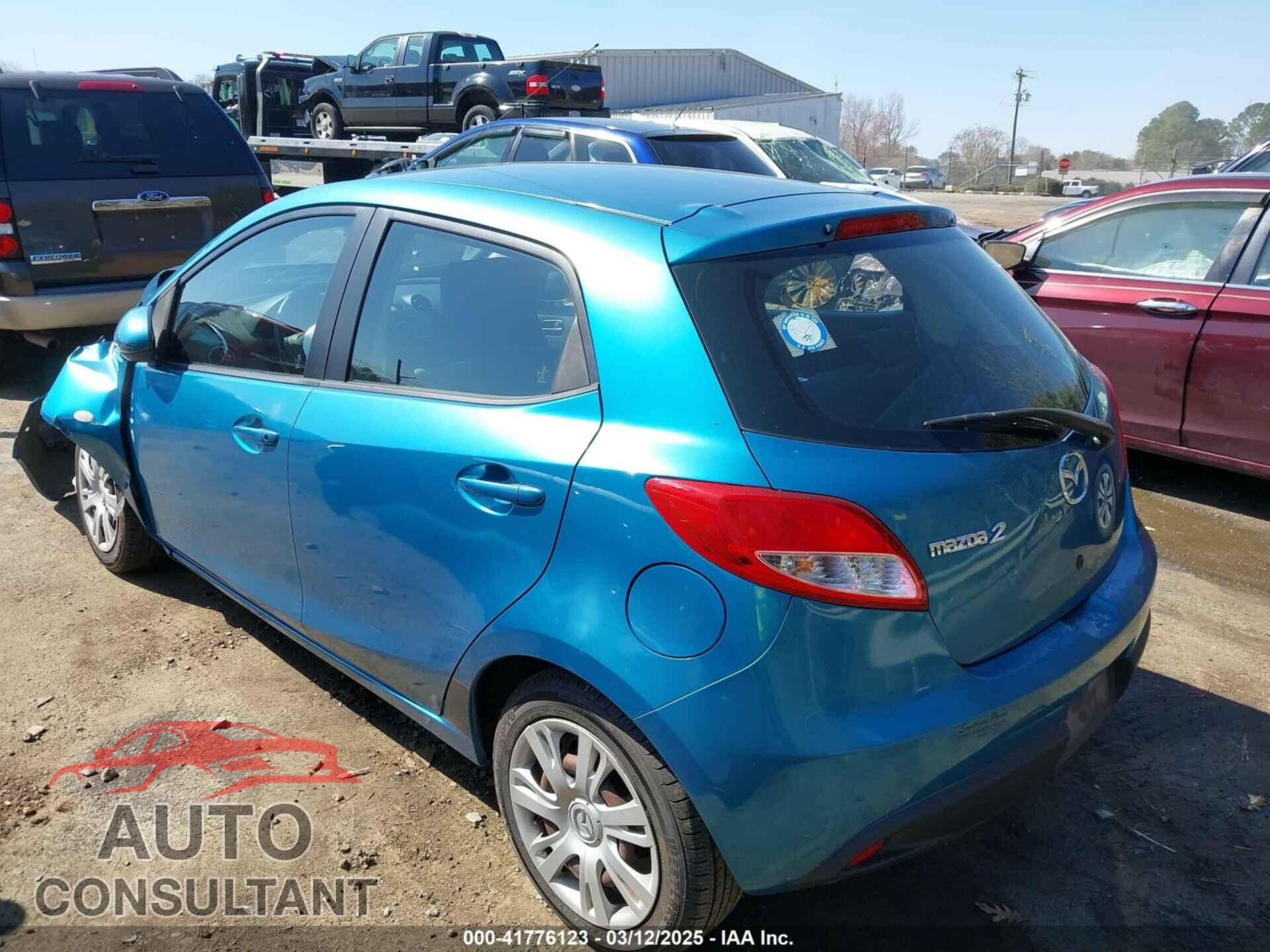 MAZDA MAZDA2 2012 - JM1DE1KY4C0144179