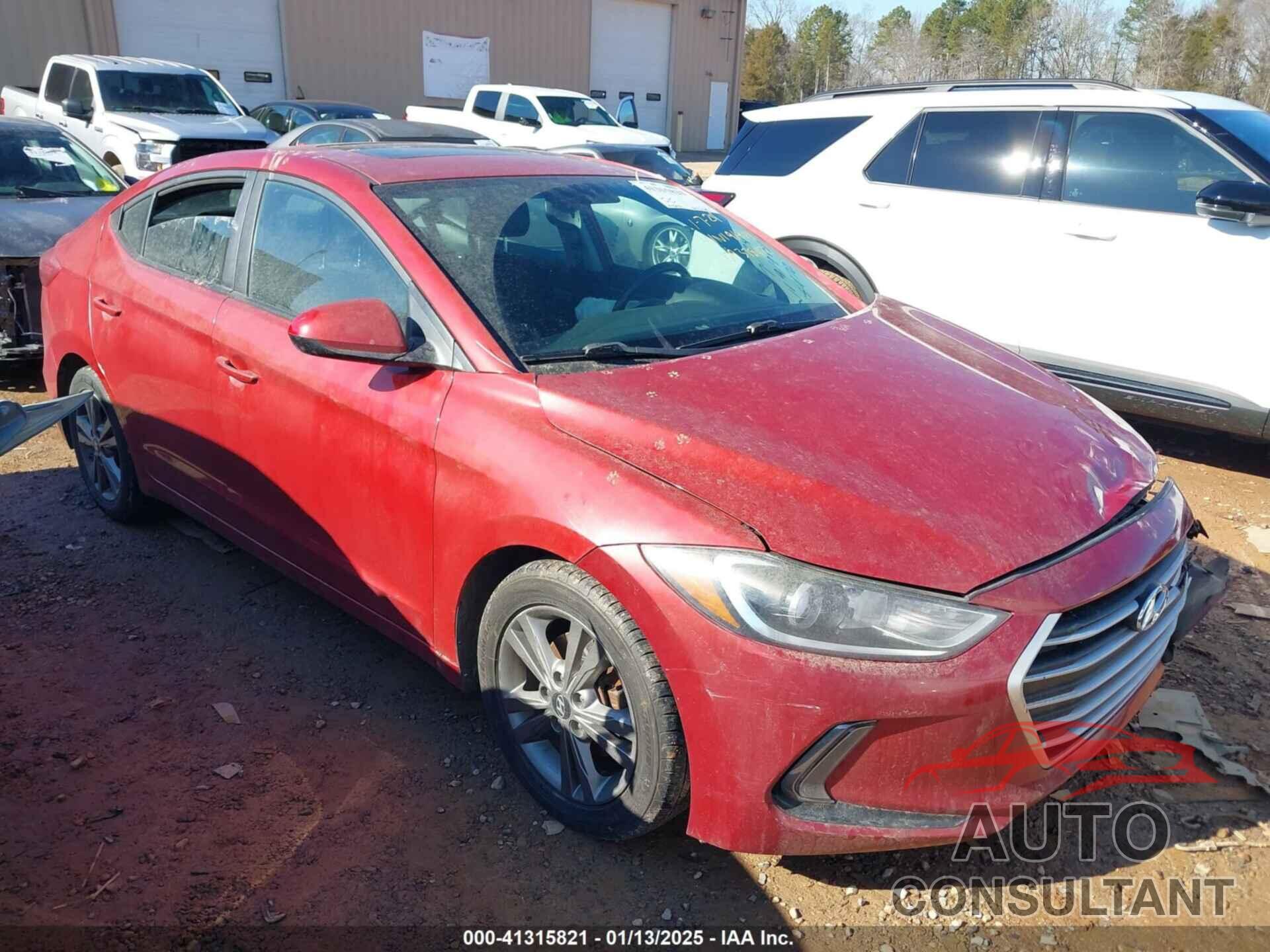 HYUNDAI ELANTRA 2017 - 5NPD84LF0HH191984