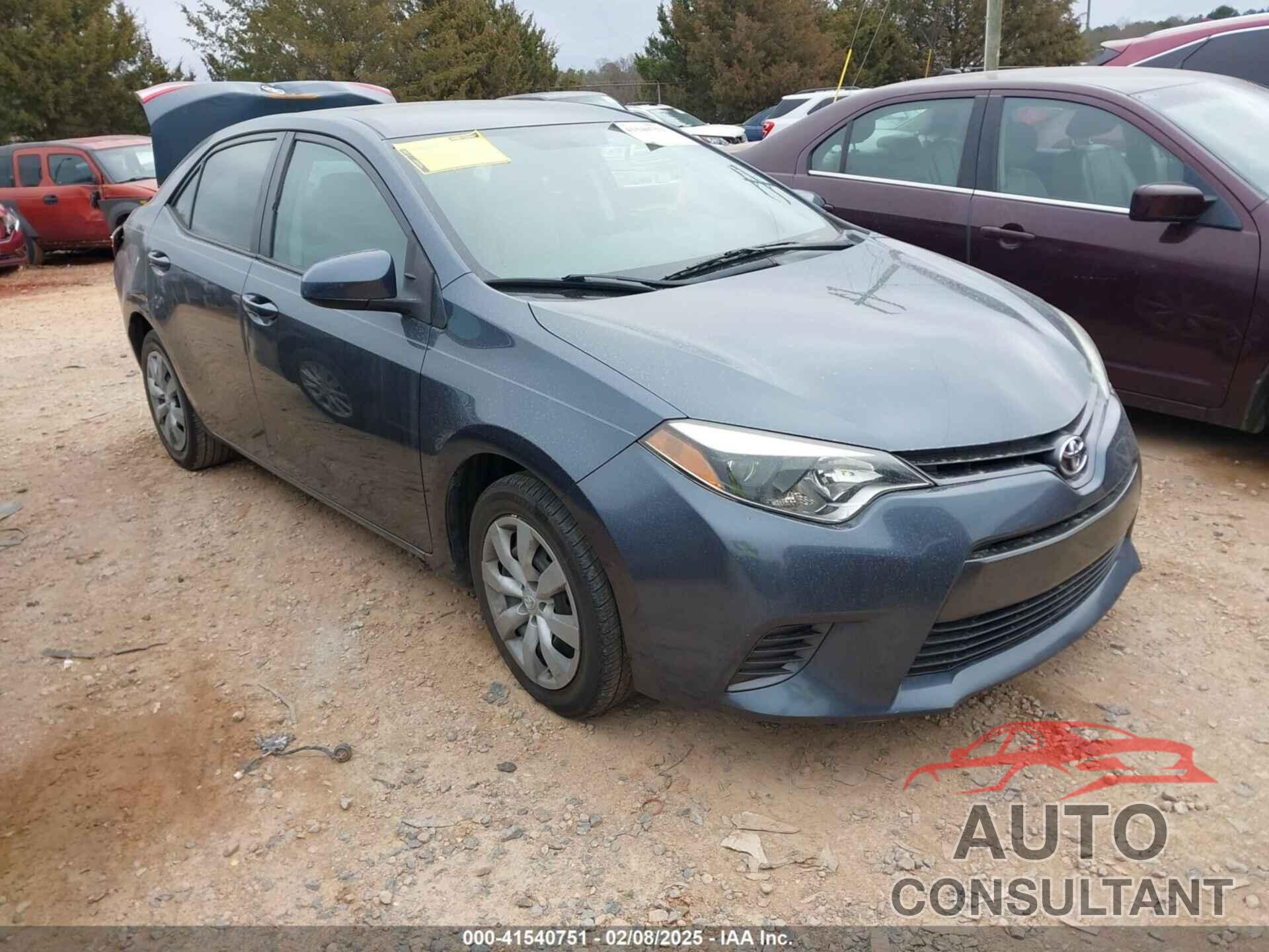 TOYOTA COROLLA 2016 - 2T1BURHE2GC675737