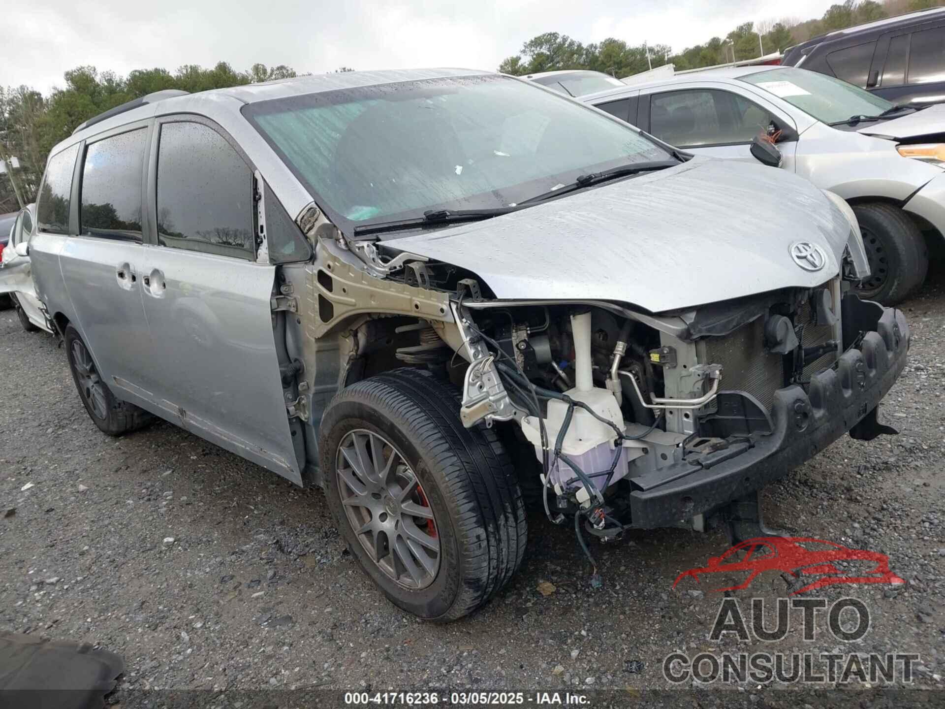 TOYOTA SIENNA 2016 - 5TDXK3DC4GS727356