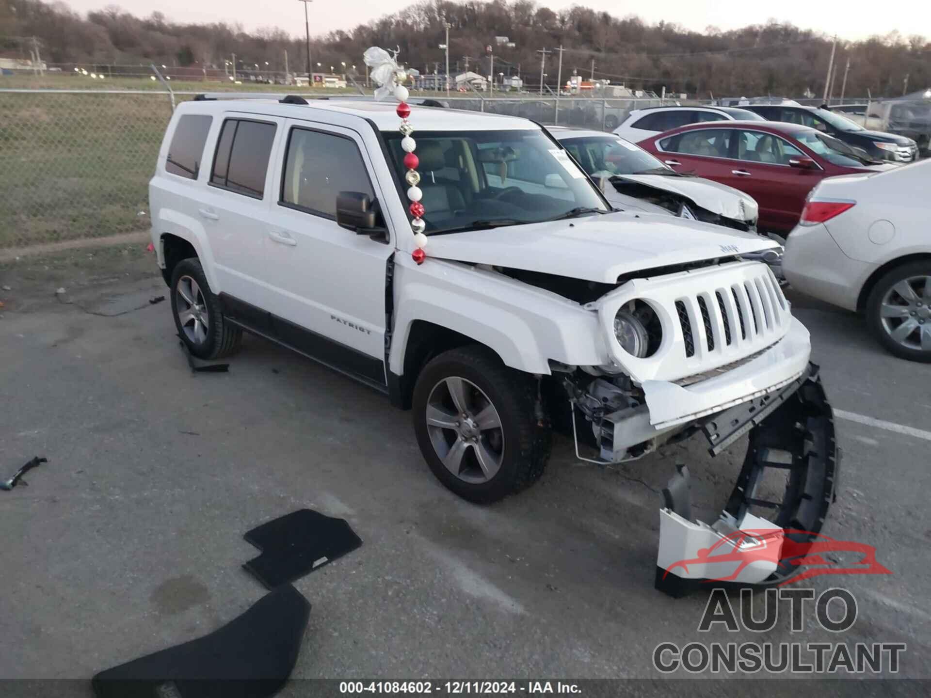 JEEP PATRIOT 2017 - 1C4NJPFA8HD203377