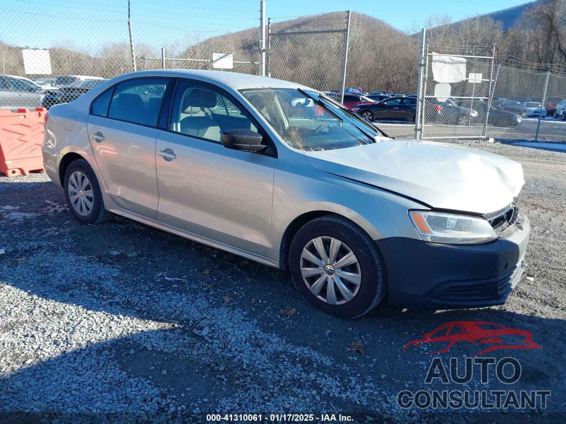 VOLKSWAGEN JETTA SEDAN 2011 - 3VW2K7AJXBM308082