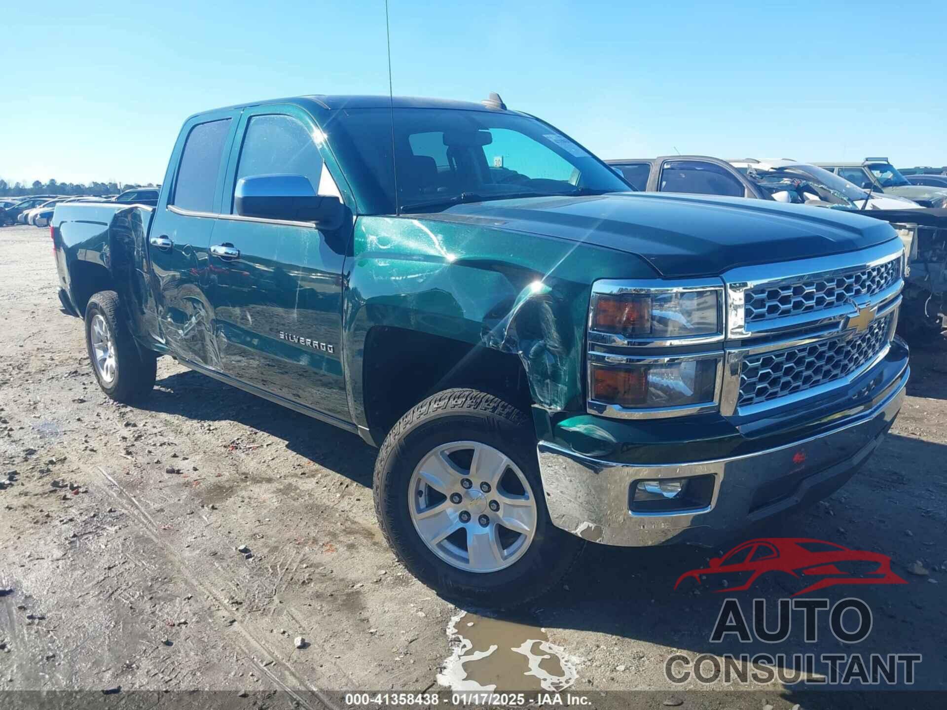 CHEVROLET SILVERADO 1500 2015 - 1GCRCREH9FZ193562