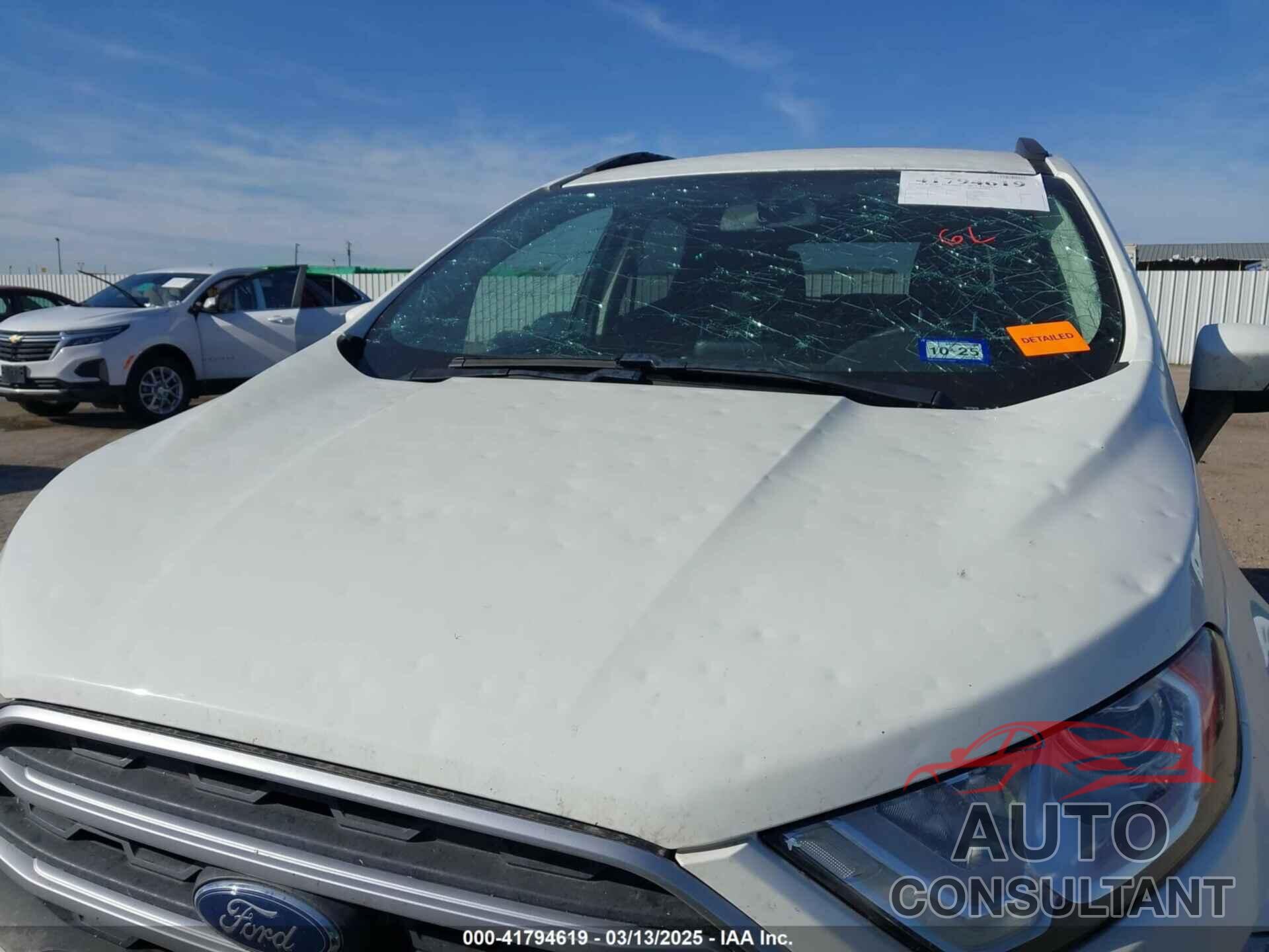 FORD ECOSPORT 2019 - MAJ3S2GE7KC277675