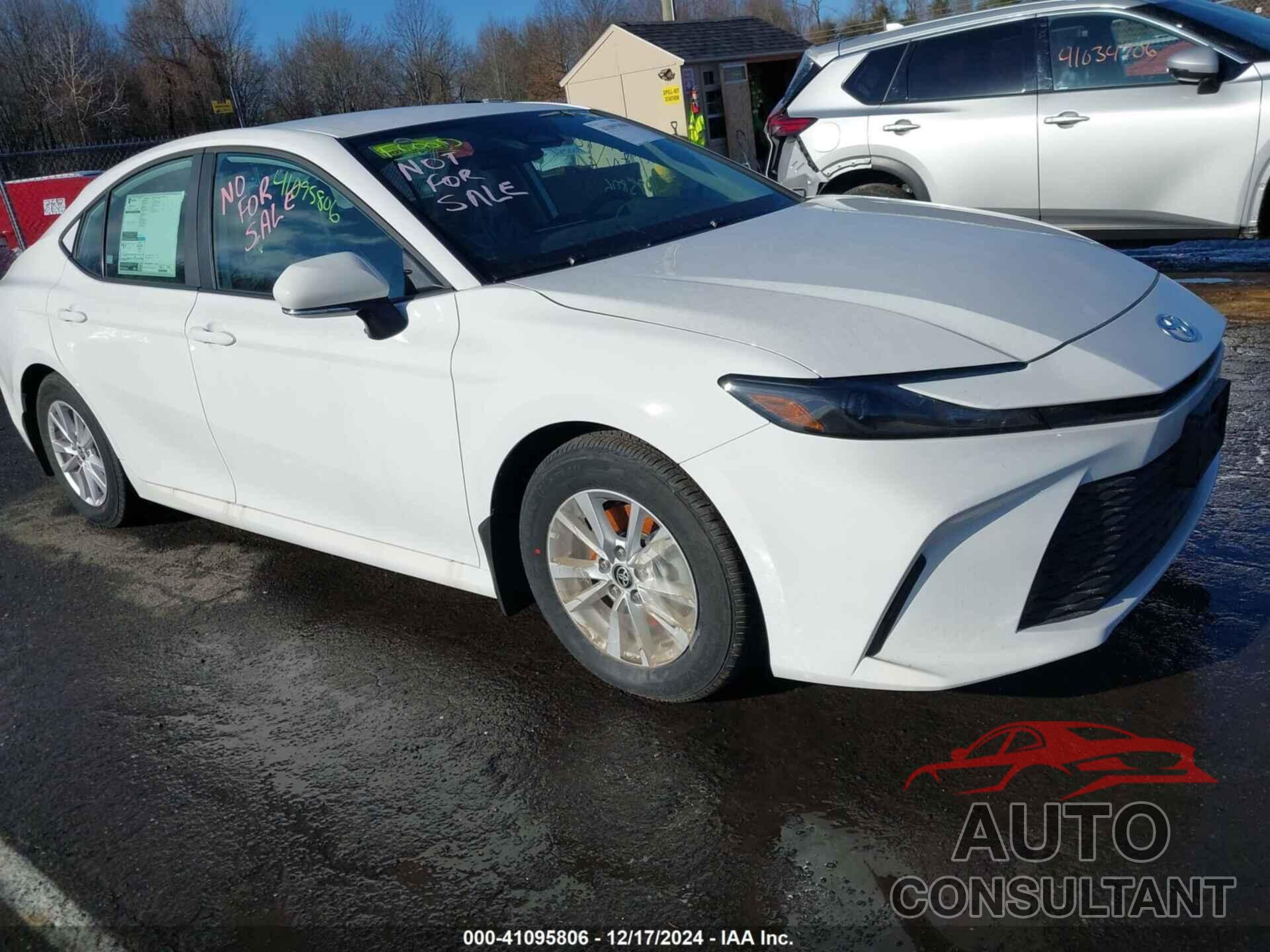 TOYOTA CAMRY 2025 - 4T1DAACK9SU511960
