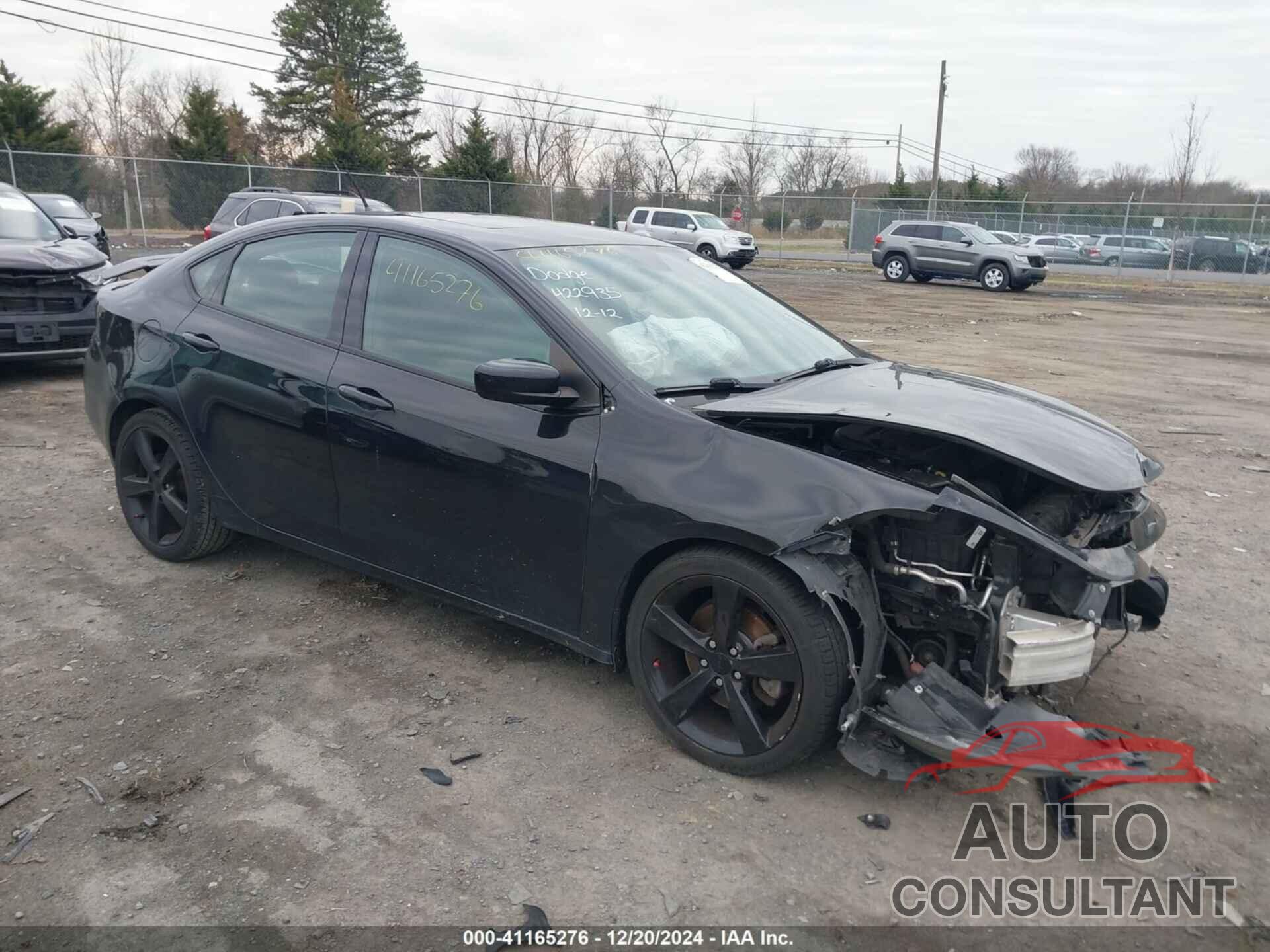 DODGE DART 2015 - 1C3CDFBB8FD173953
