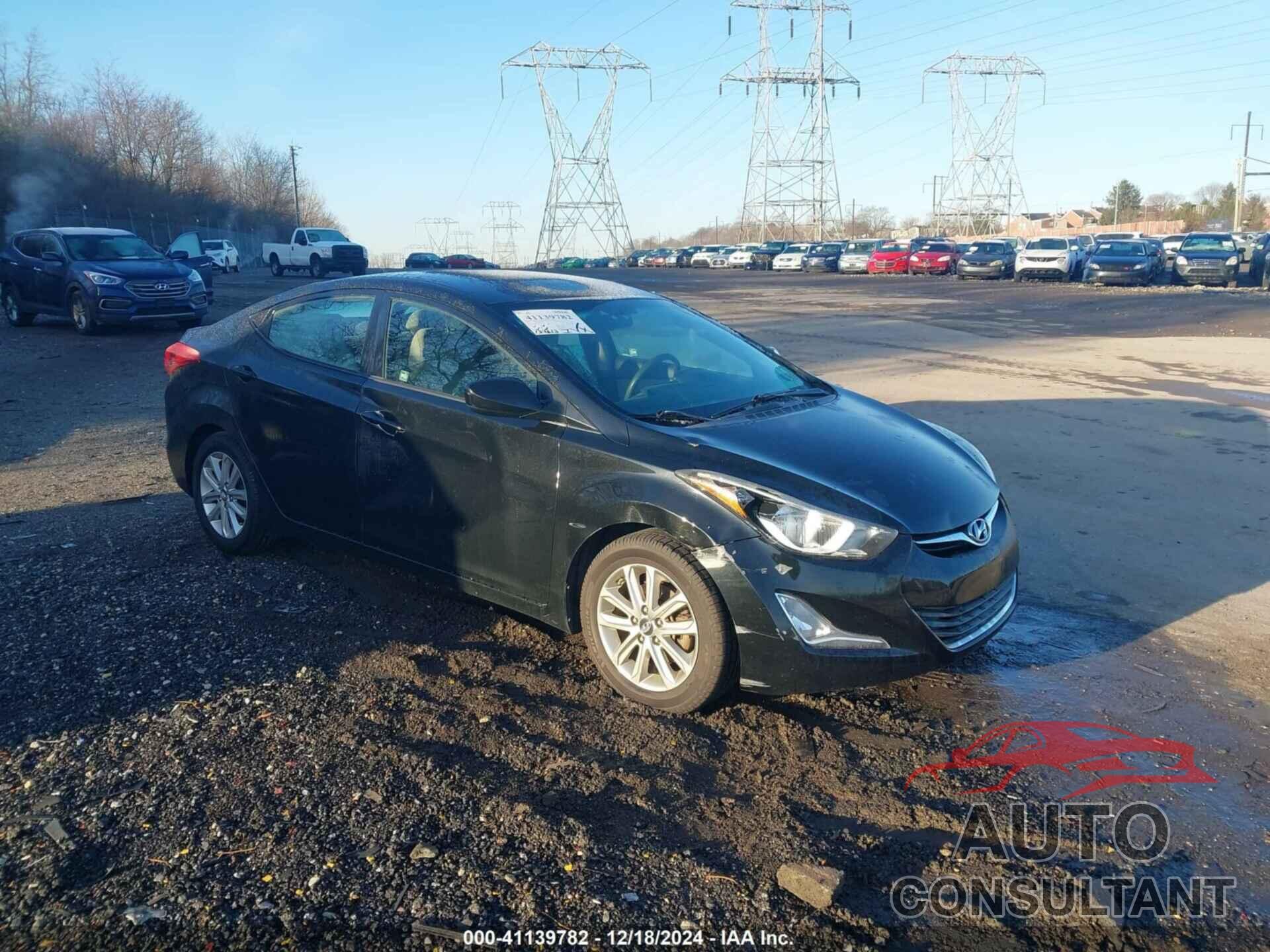 HYUNDAI ELANTRA 2014 - 5NPDH4AE6EH546520