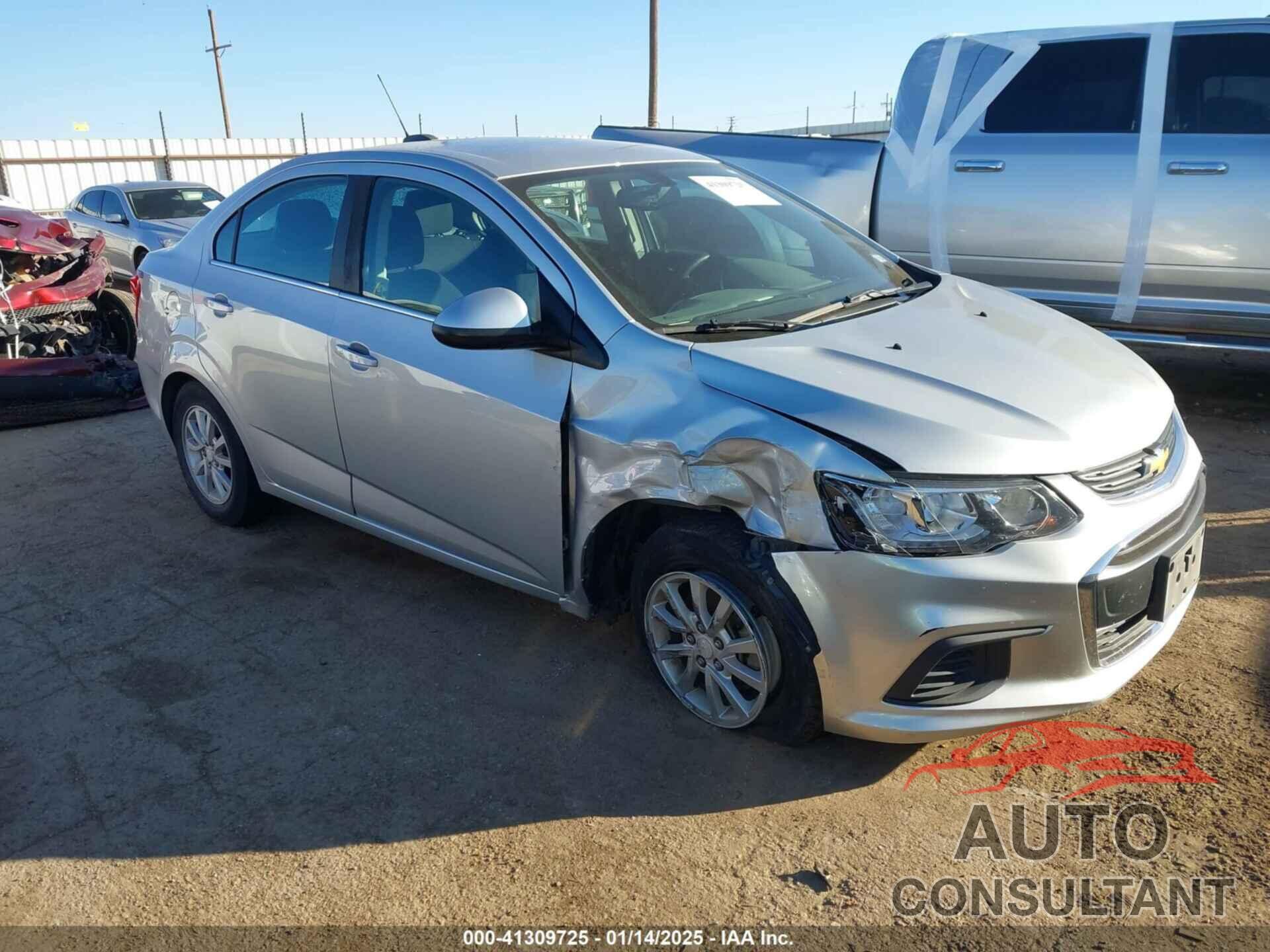 CHEVROLET SONIC 2020 - 1G1JD5SBXL4108118